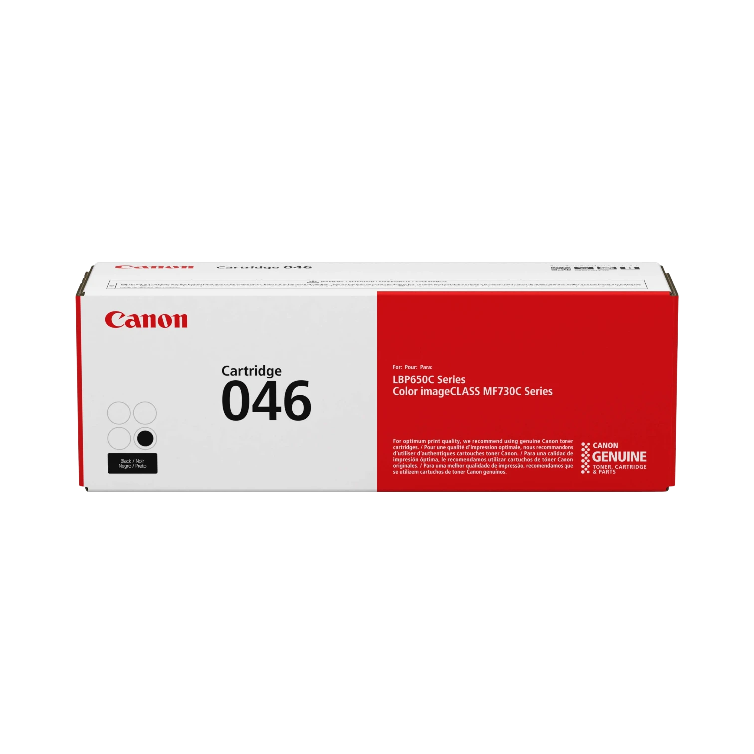 Canon 046 Black Standard-Capacity Toner Cartridge — Being Shipped