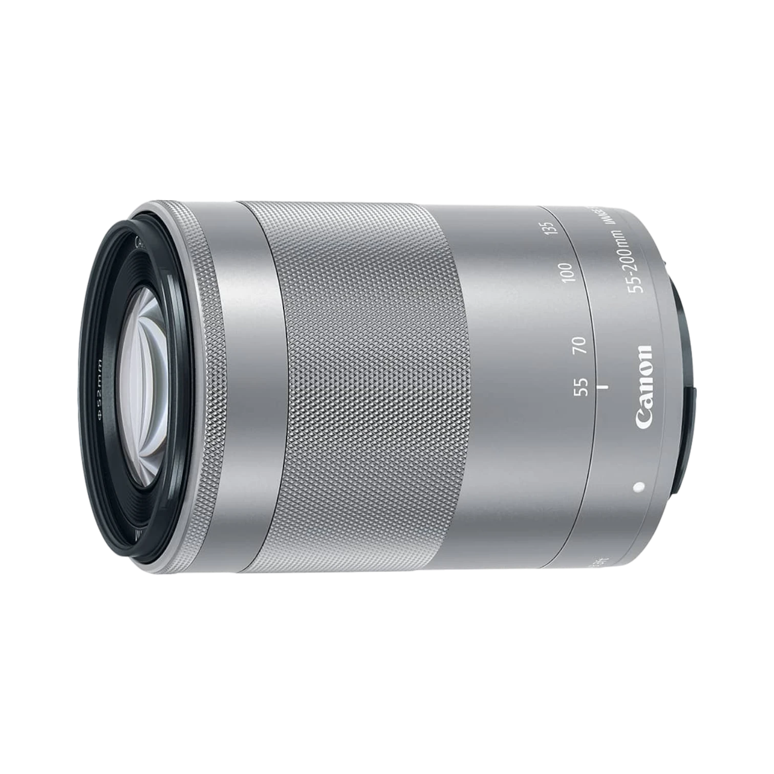 Canon EF-M 55-200mm f/4.5-6.3 IS STM Lens (Silver) — Being Shipped