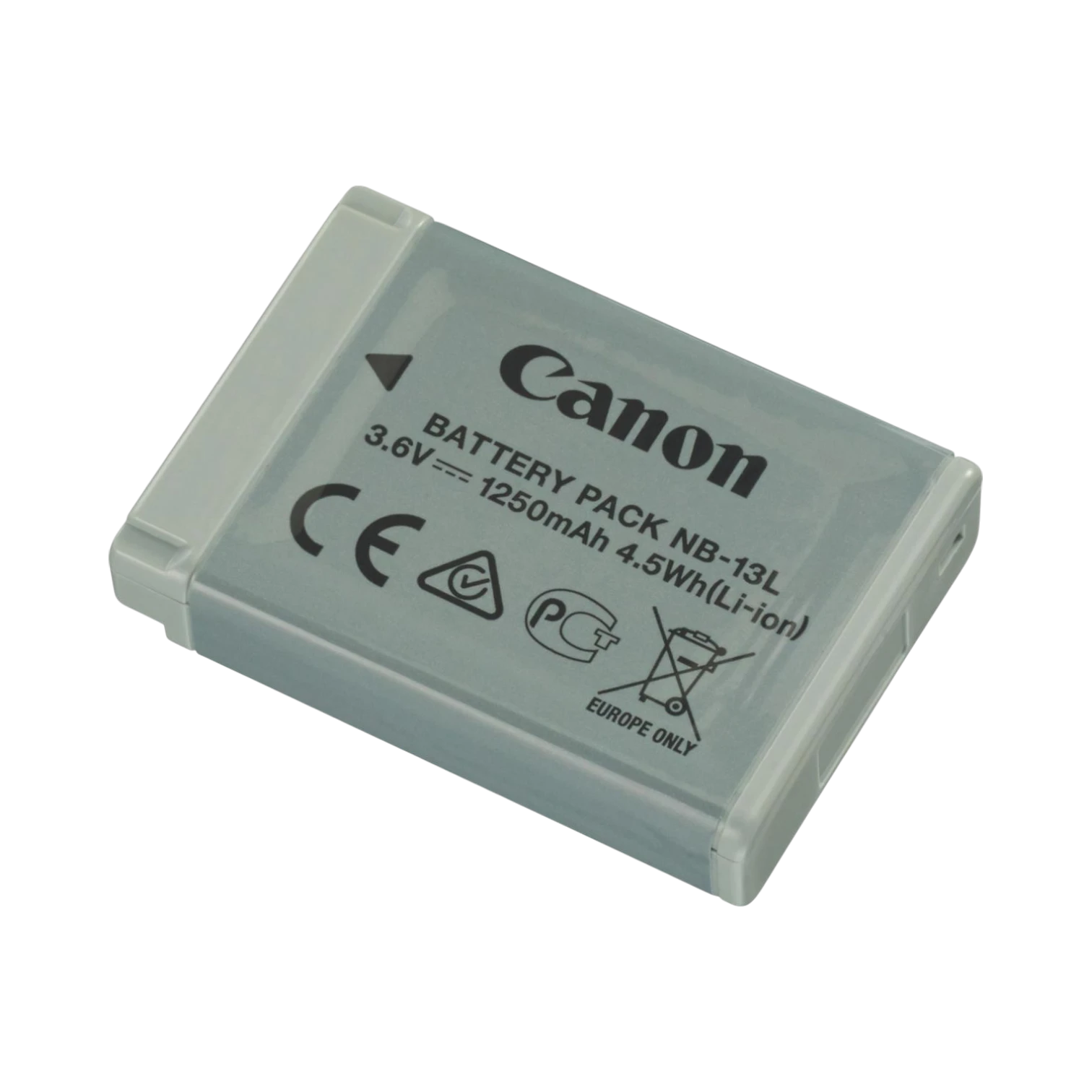 Canon NB-13L Lithium-Ion Battery Pack (3.6V, 1250mAh) — Being Shipped