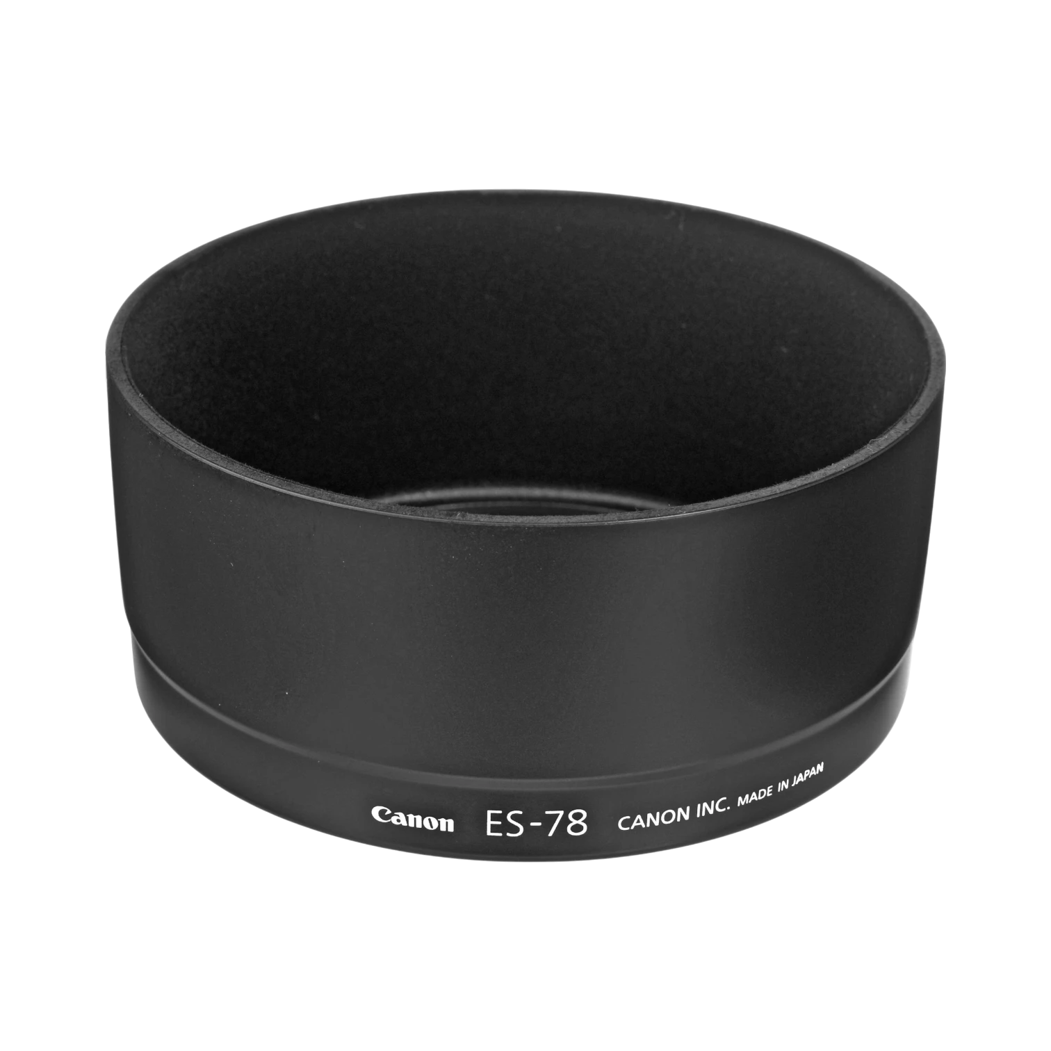 Canon ES-78 Lens Hood for EF 50 f/1.2L, EF 200 f/2.8L II USM, EF 80 200 f/2.8L, EF 200 f/2.8L USM Lenses — Being Shipped