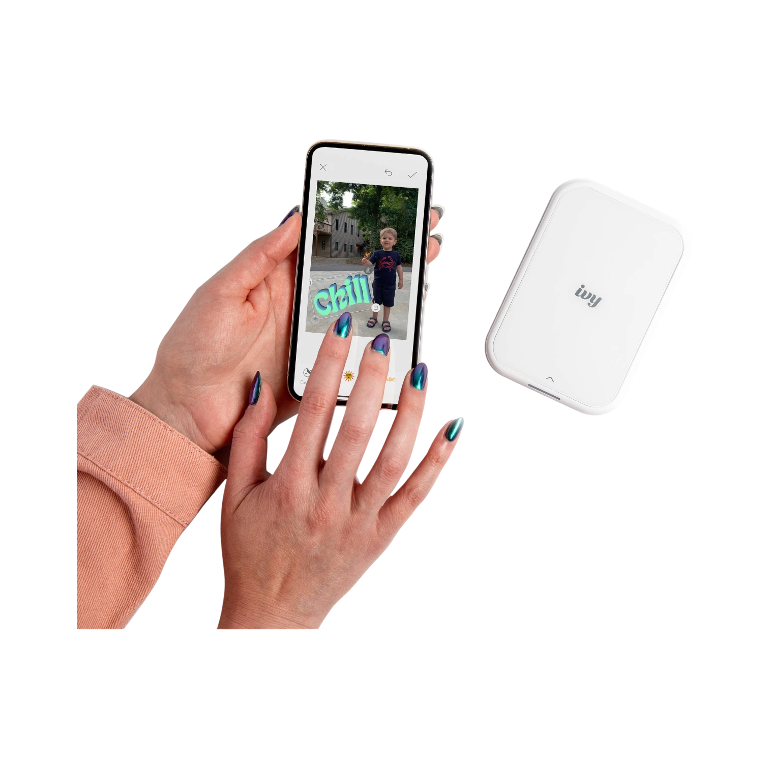 Canon IVY 2 Mini Photo Printer (Pure White) — Being Shipped