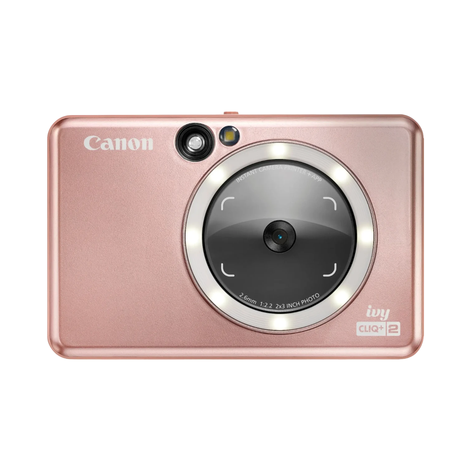 Canon IVY CLIQ+2 Instant Camera Printer (Rose Gold) — Being Shipped