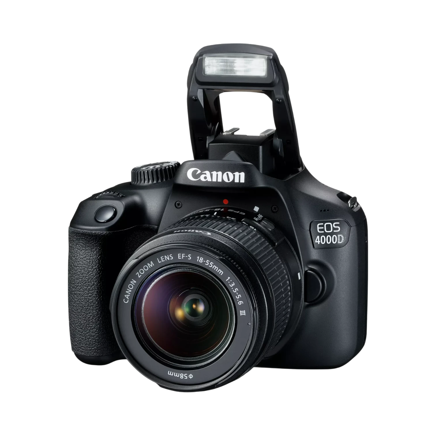 Canon EOS 4000D/Rebel T100 18.0MP Digital SLR Camera with 18-55mm EF-S f/3.5-5.6 Lens — Being Shipped