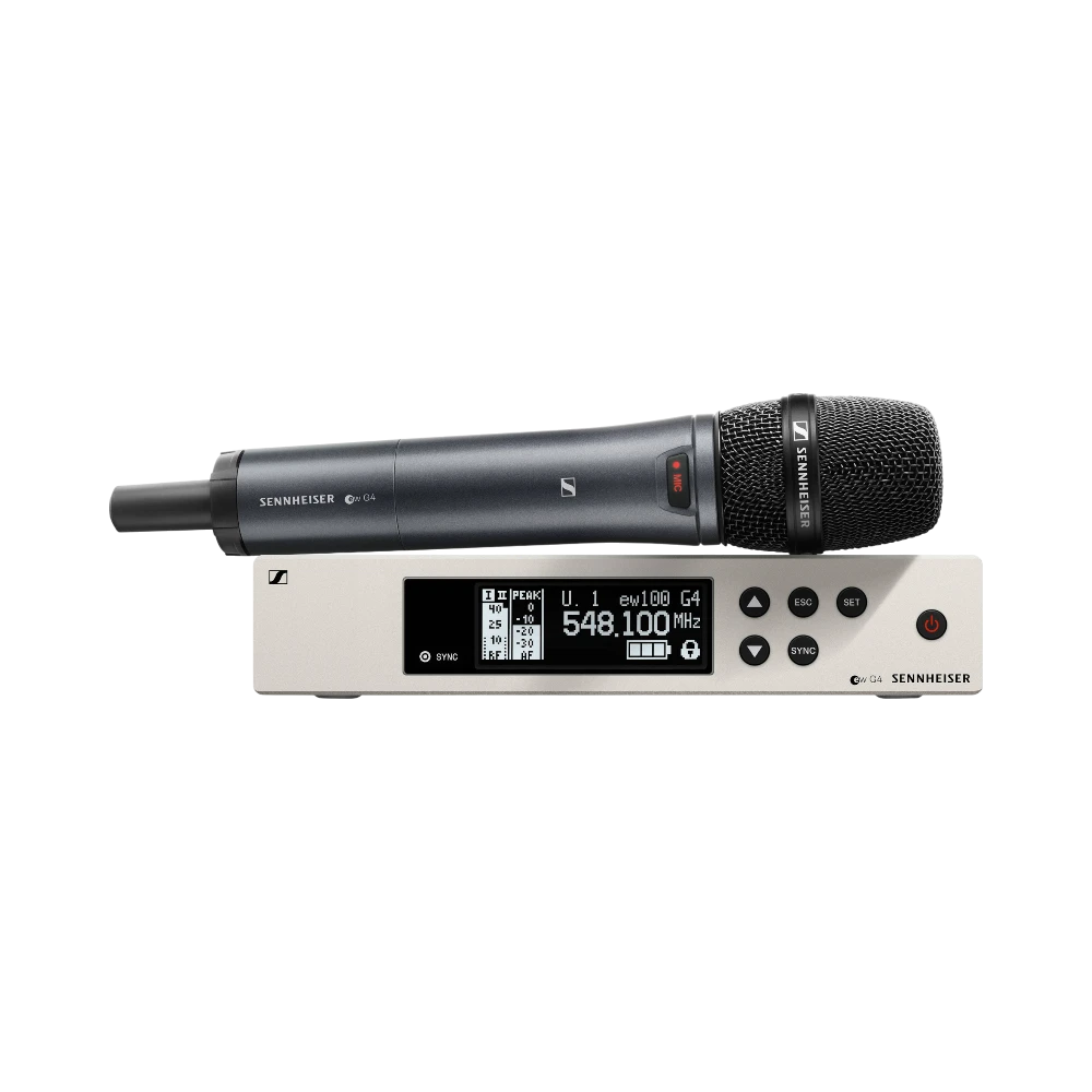 Sennheiser EW 100 G4-865-S Wireless Handheld Microphone System with MME 865 Capsule (A: 516 to 558 MHz) — Being Shipped