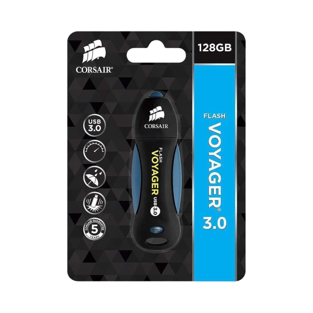 CORSAIR Flash Voyager 128GB 190MB/s USB 3.0 Flash Drive — Being Shipped