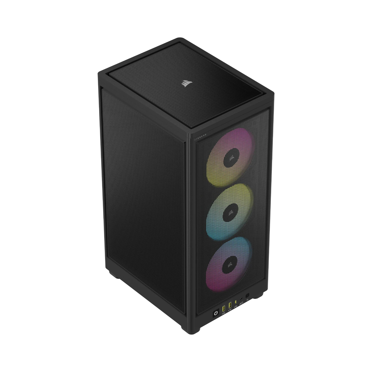 CORSAIR iCUE 2000D RGB AIRFLOW Mini-ITX PC Tower Case (Black) — Being Shipped