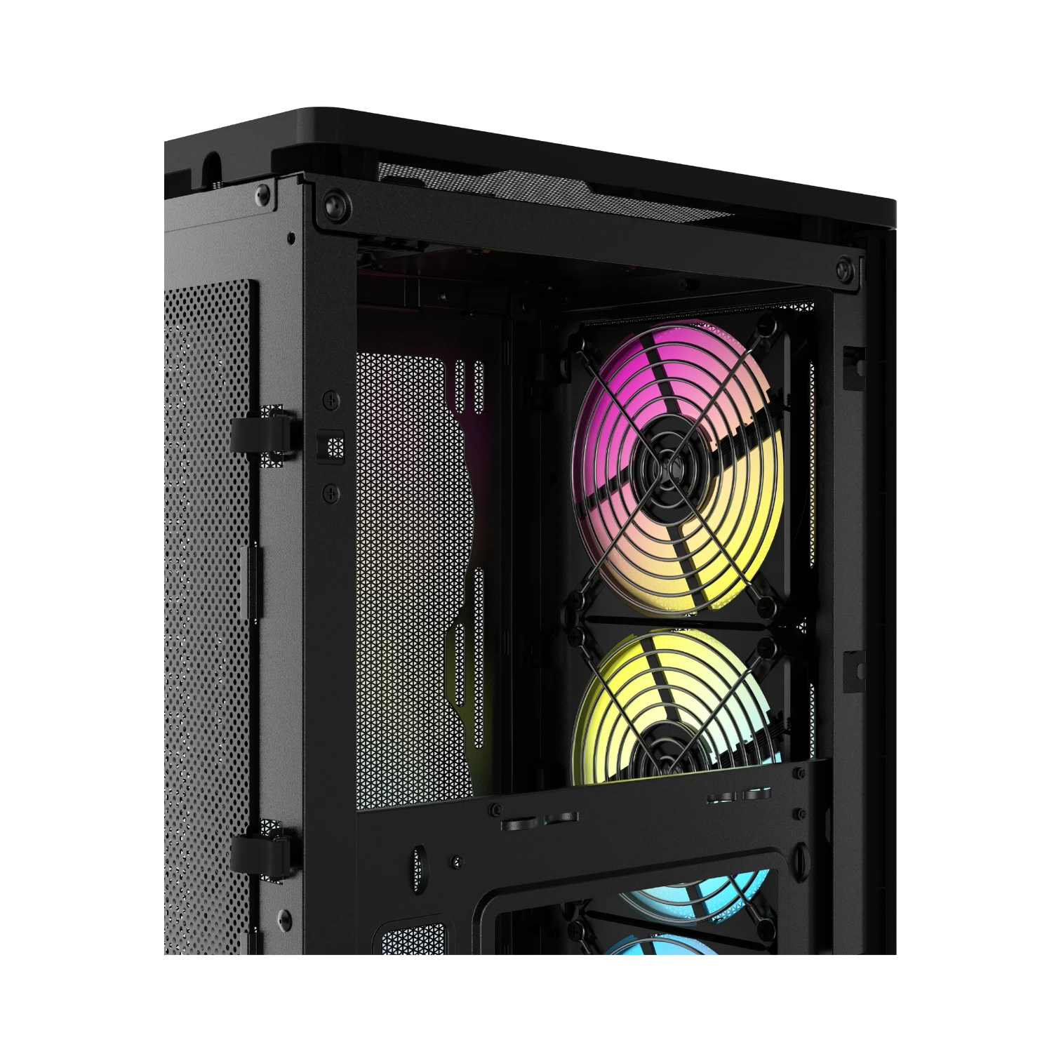 CORSAIR iCUE 2000D RGB AIRFLOW Mini-ITX PC Tower Case (Black) — Being Shipped