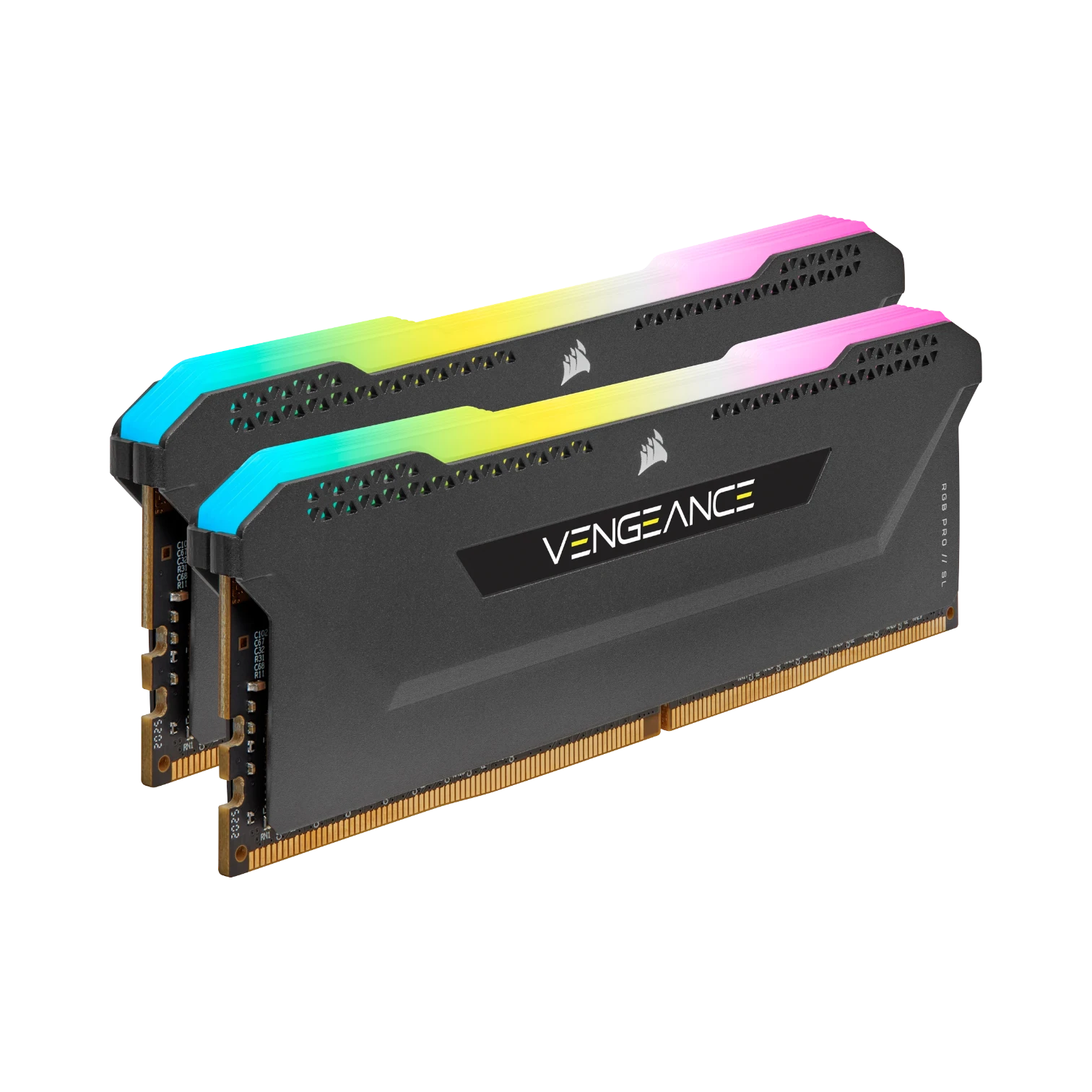 CORSAIR VENGEANCE RGB PRO SL 16GB DDR4 Memory Kit (2 x 8GB, Black) — Being Shipped