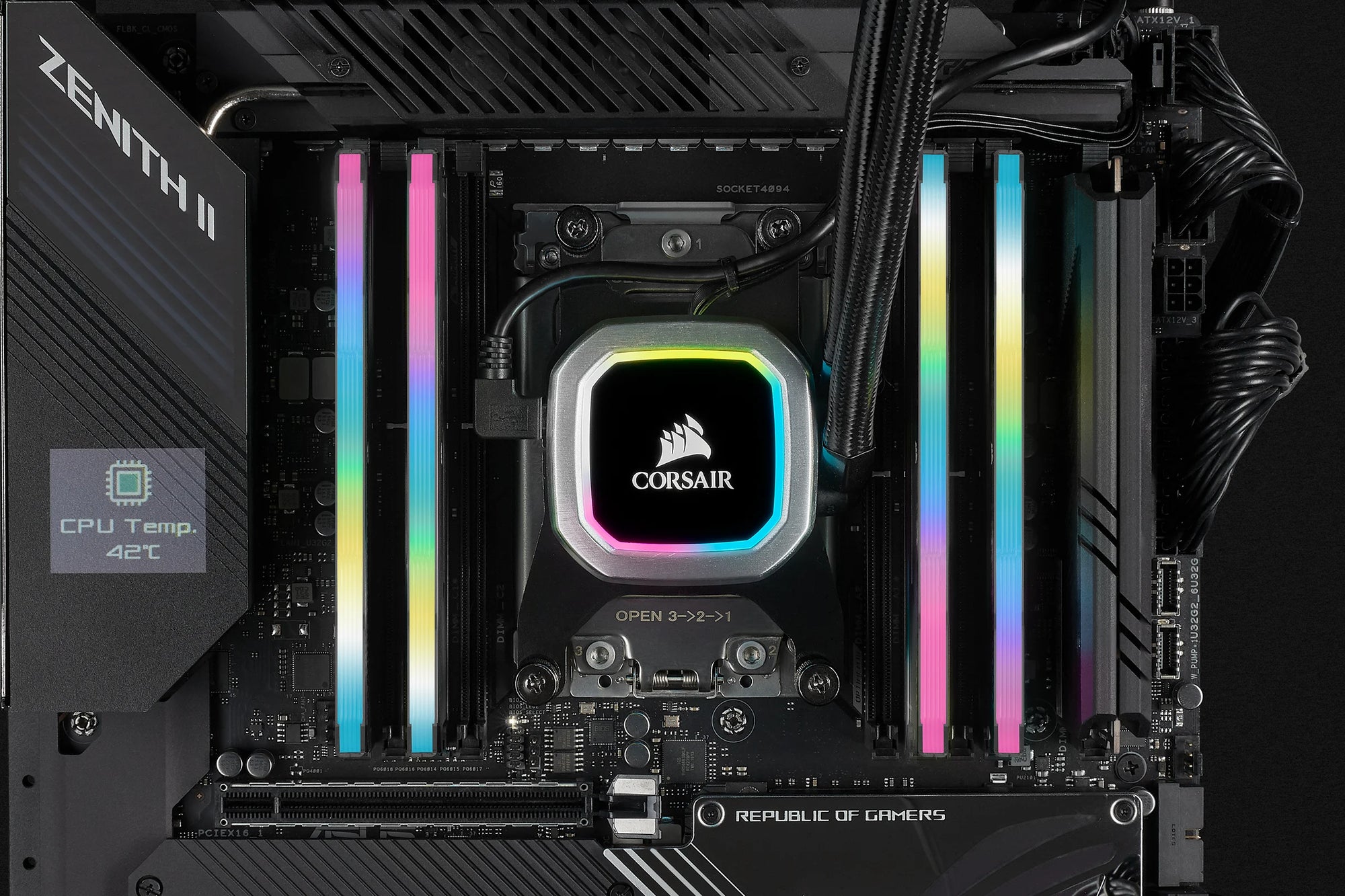 CORSAIR VENGEANCE RGB PRO SL 16GB DDR4 Memory Kit (2 x 8GB, Black) — Being Shipped