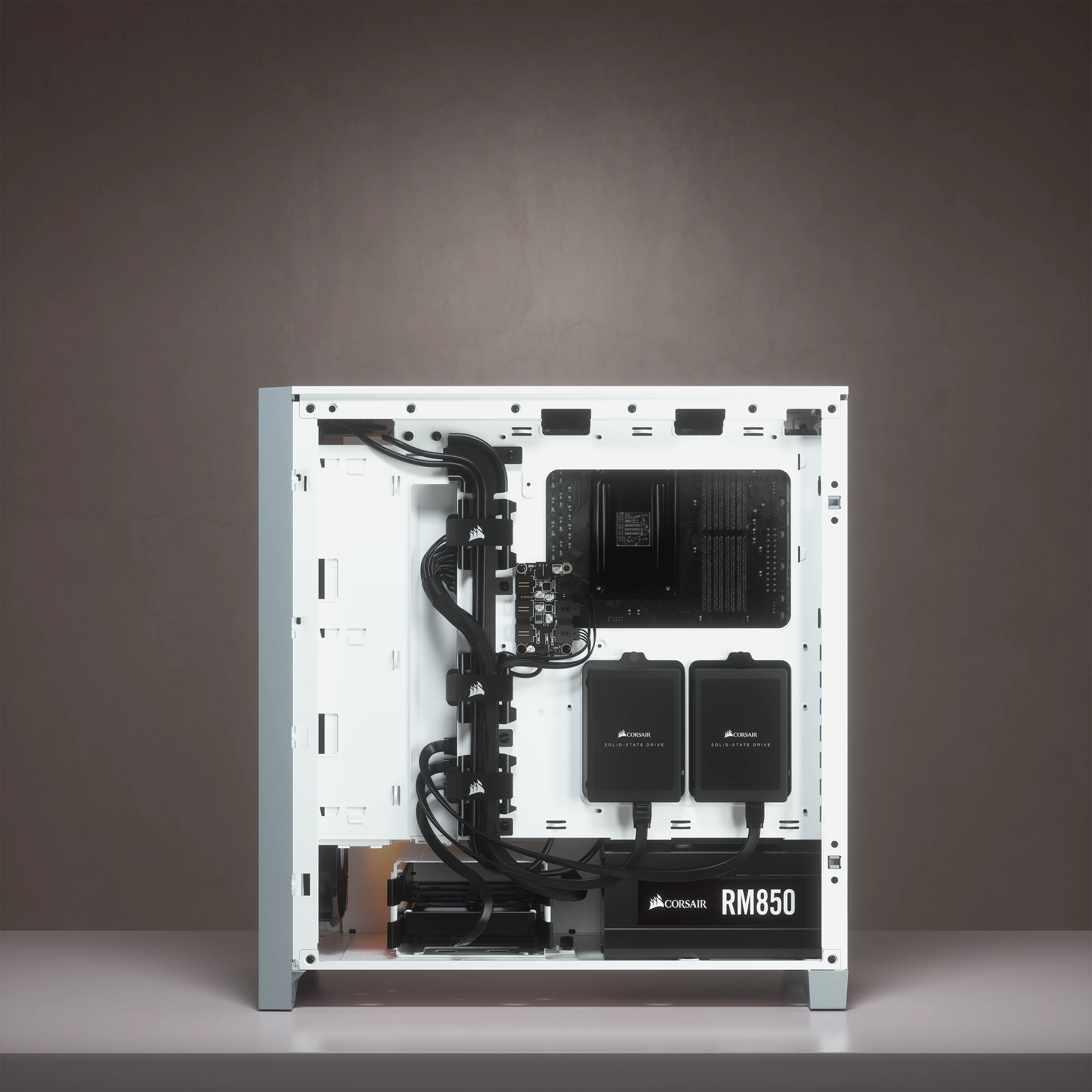 CORSAIR iCUE 4000X RGB Mid-Tower ATX Desktop PC Case (White) — Being Shipped