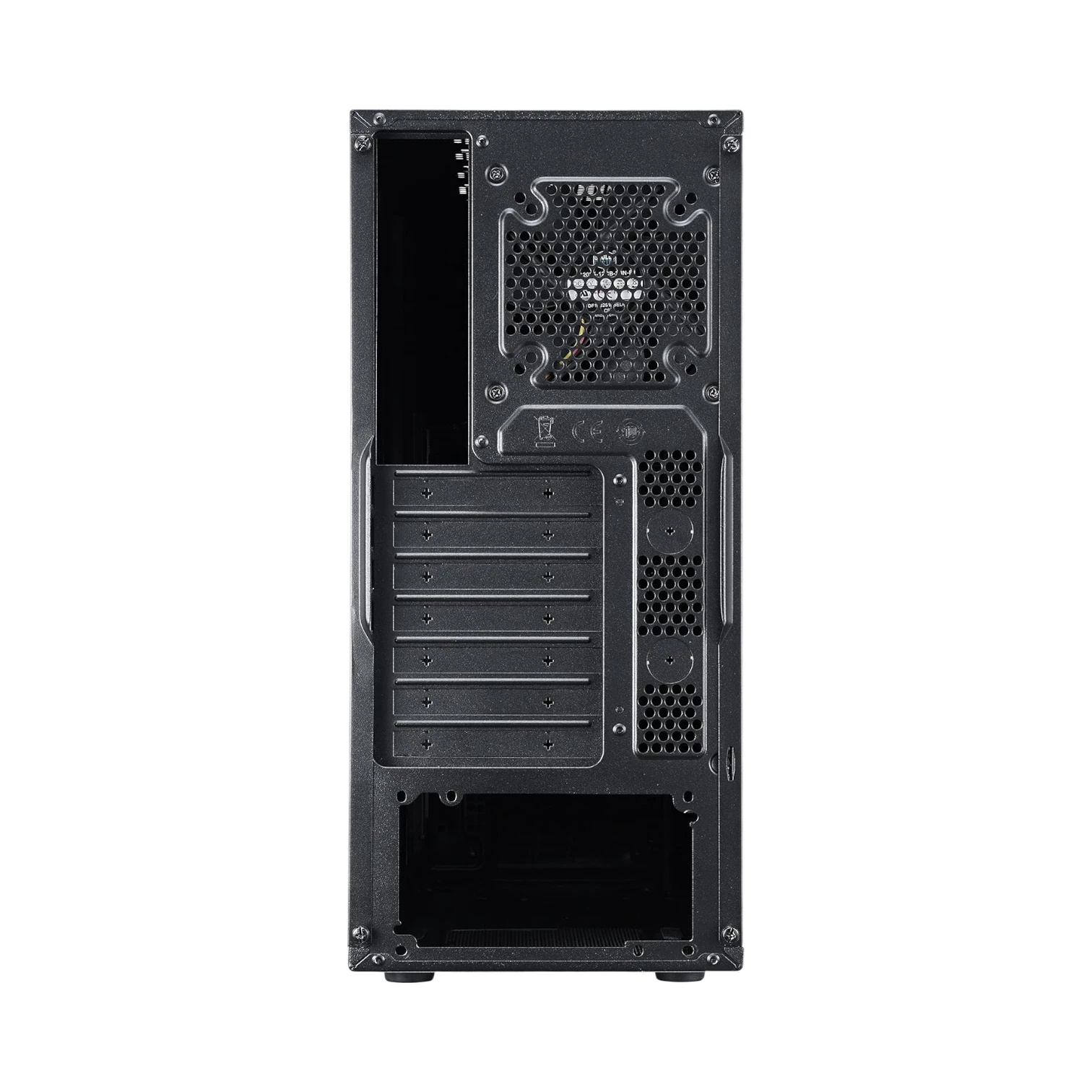 Cooler Master Mid Tower Micro-ATX/ATX Computer Case (Midnight Black) — Being Shipped