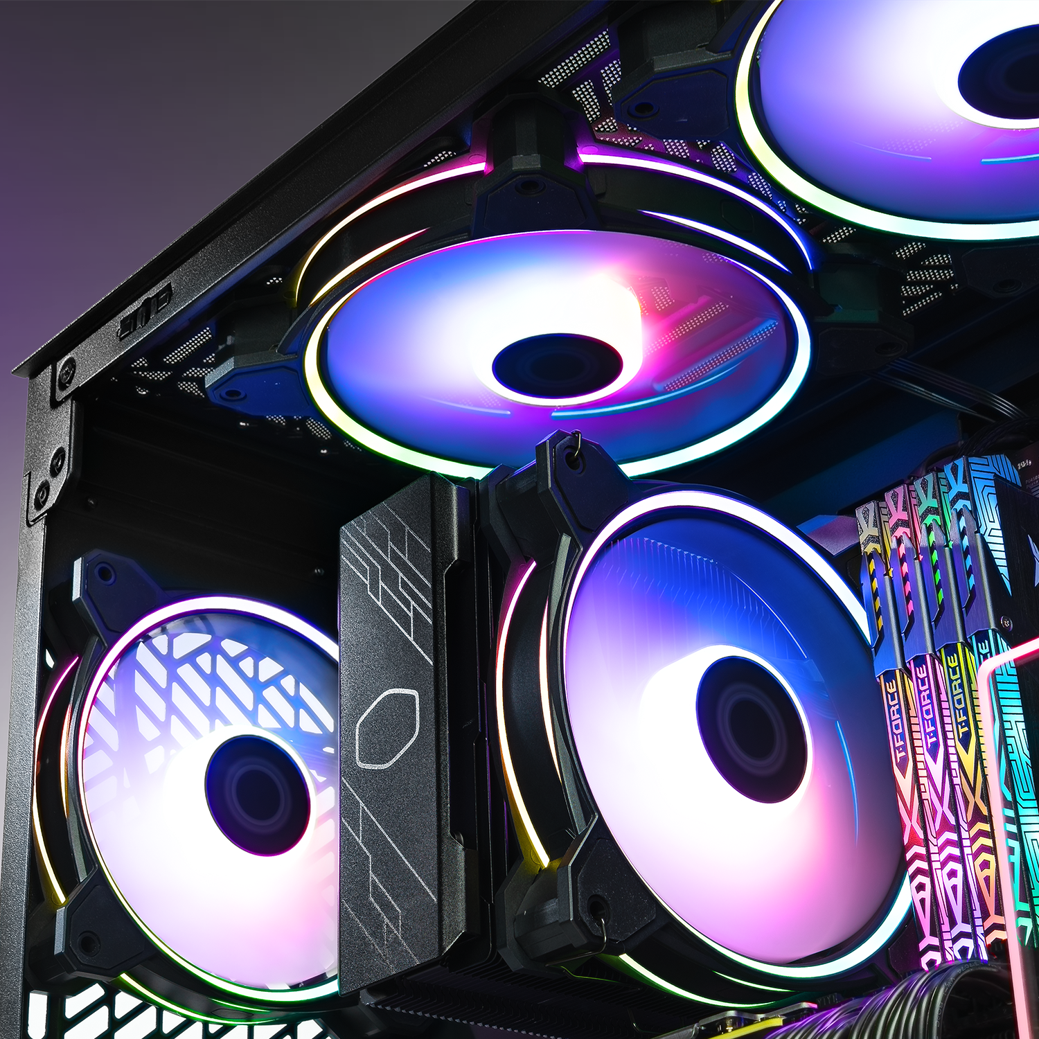 Cooler Master MasterFan MF140 HALO² Case Fan (Black) — Being Shipped