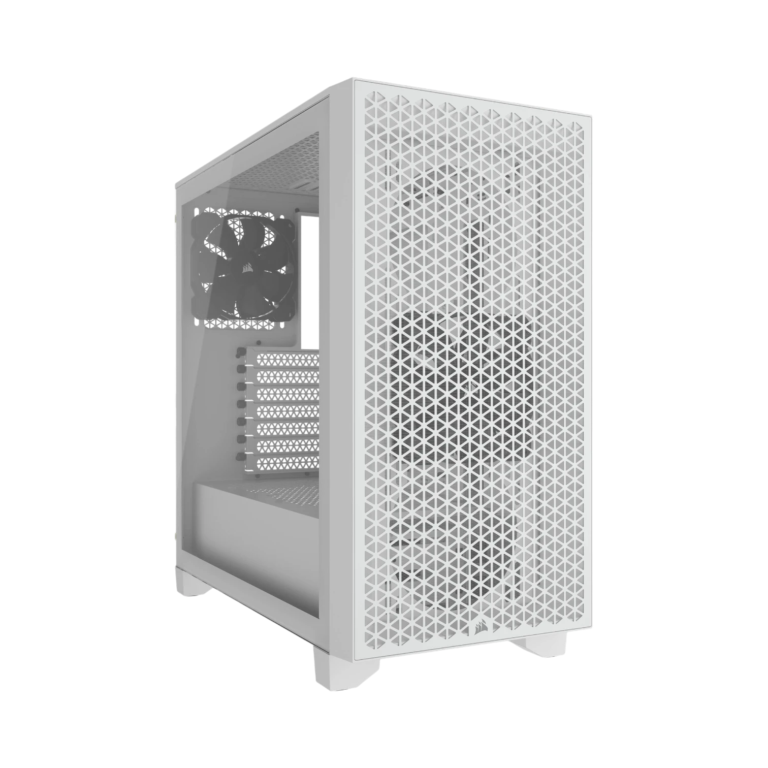 CORSAIR 3000D AIRFLOW Mid-Tower Case (White) — Being Shipped