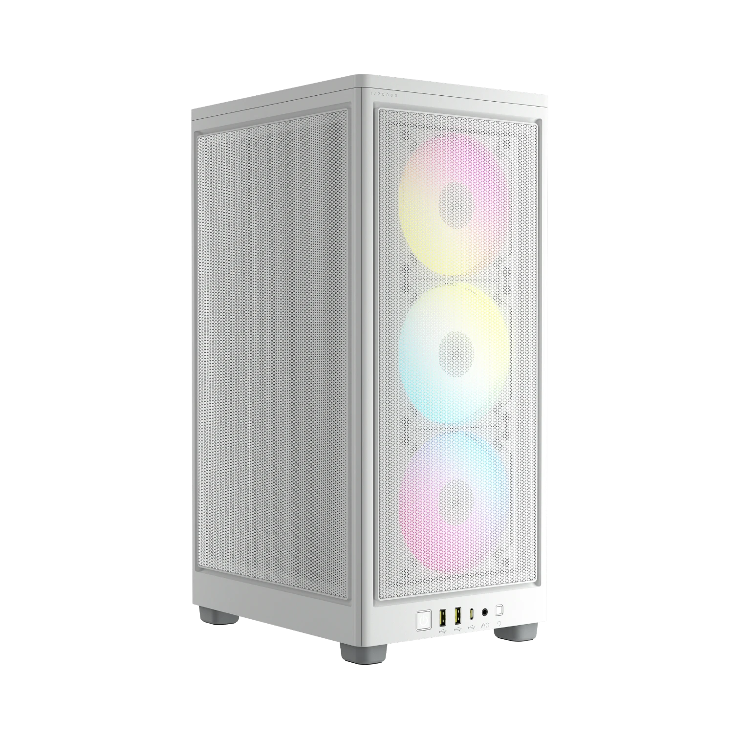 CORSAIR iCUE 2000D RGB AIRFLOW ITX Tower Case (White) — Being Shipped