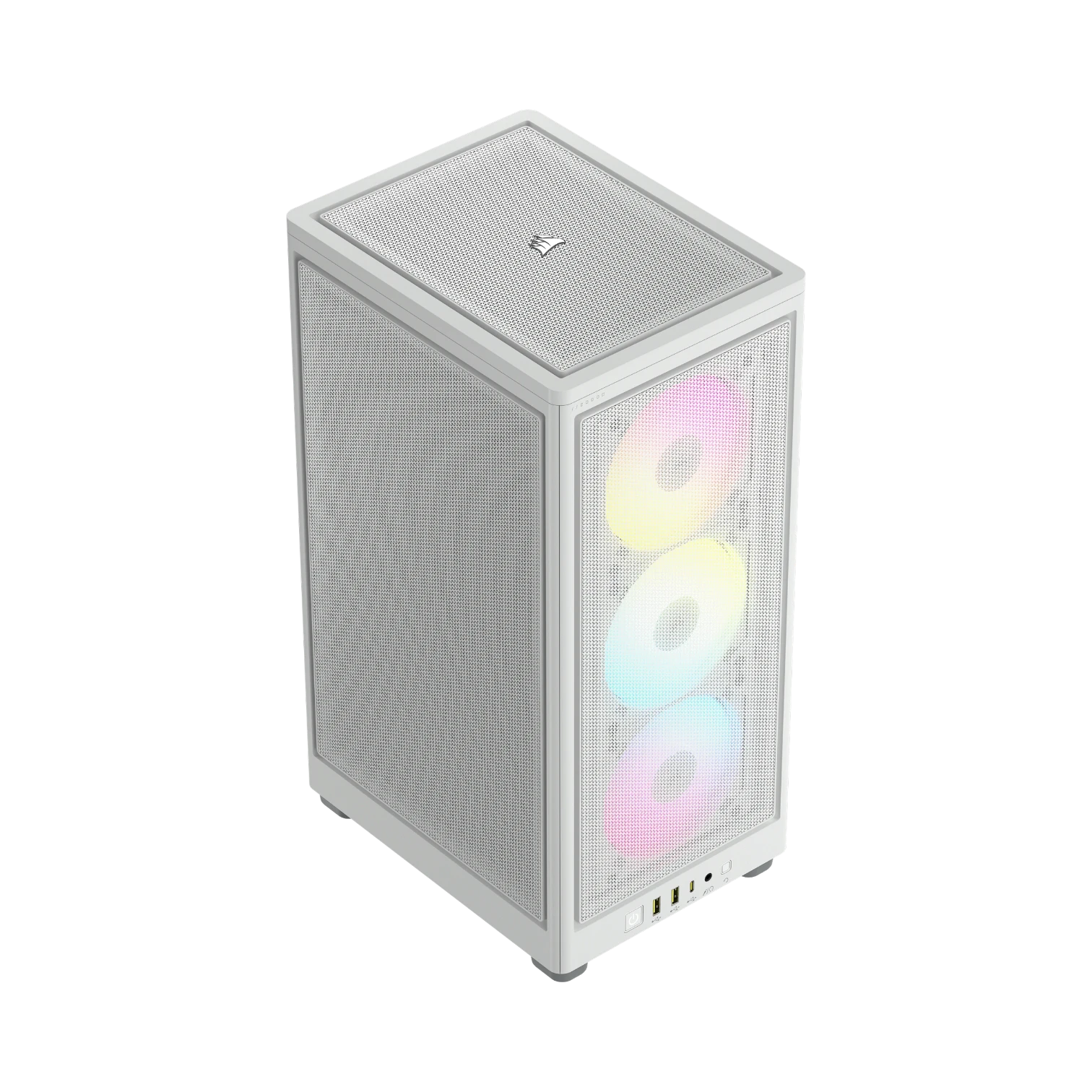 CORSAIR iCUE 2000D RGB AIRFLOW ITX Tower Case (White) — Being Shipped