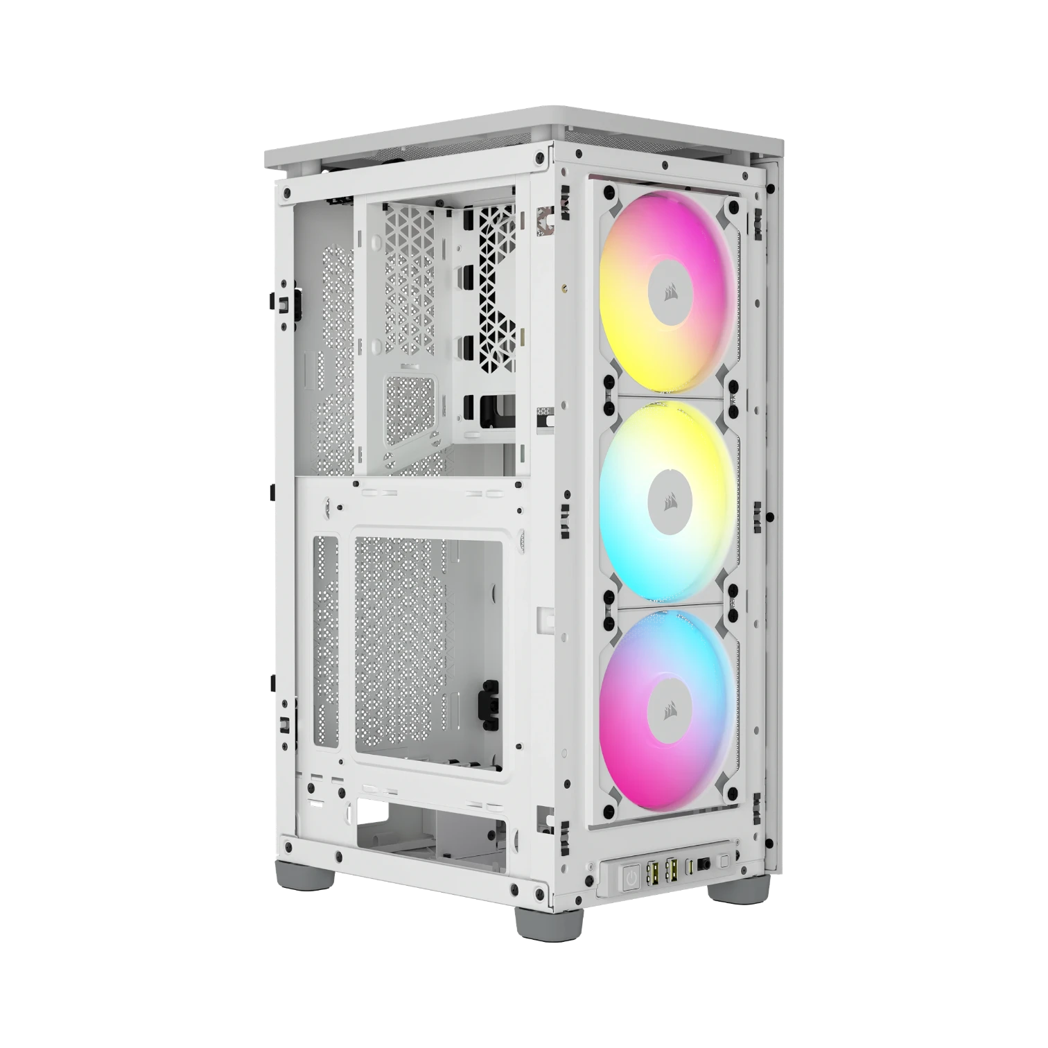 CORSAIR iCUE 2000D RGB AIRFLOW ITX Tower Case (White) — Being Shipped