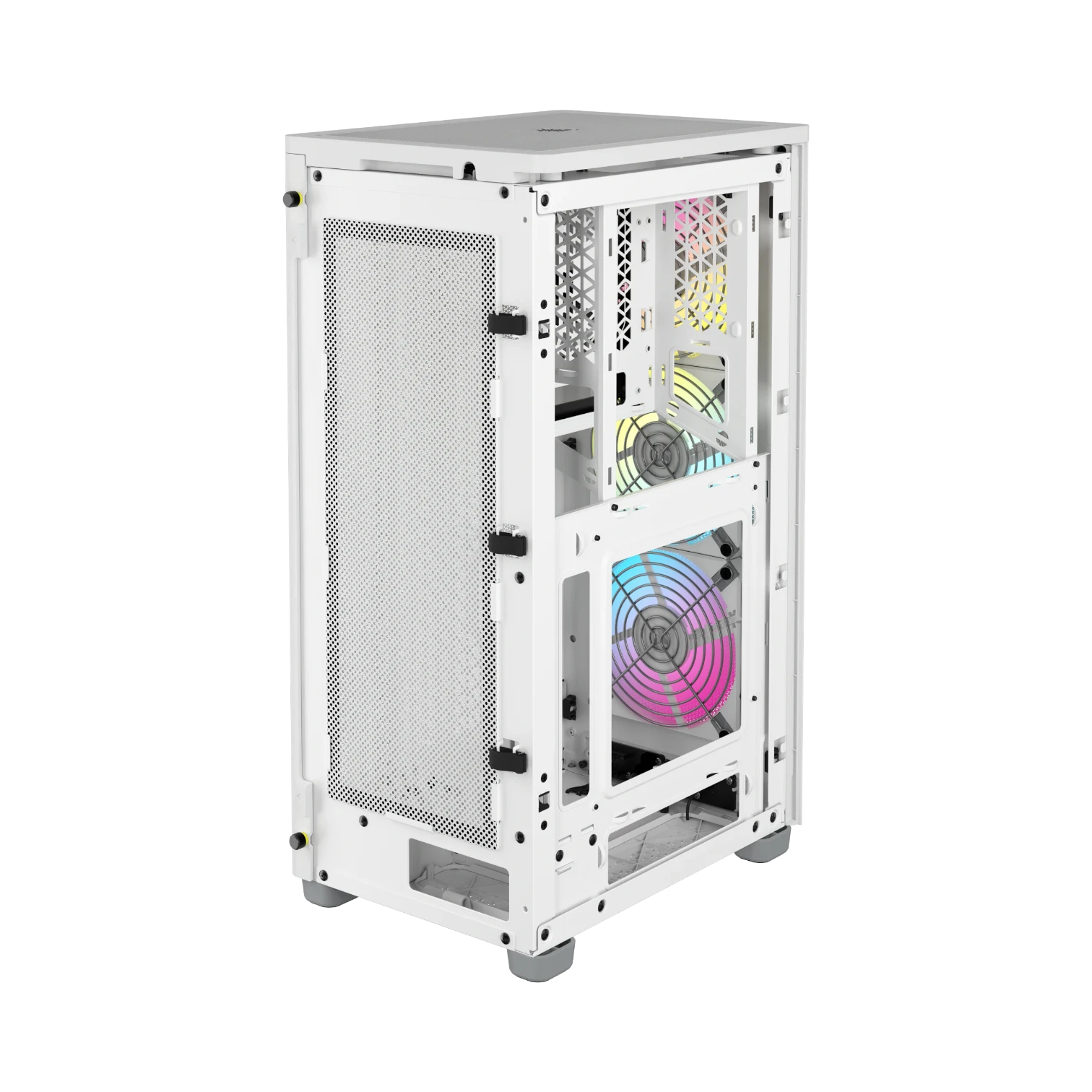 CORSAIR iCUE 2000D RGB AIRFLOW ITX Tower Case (White) — Being Shipped