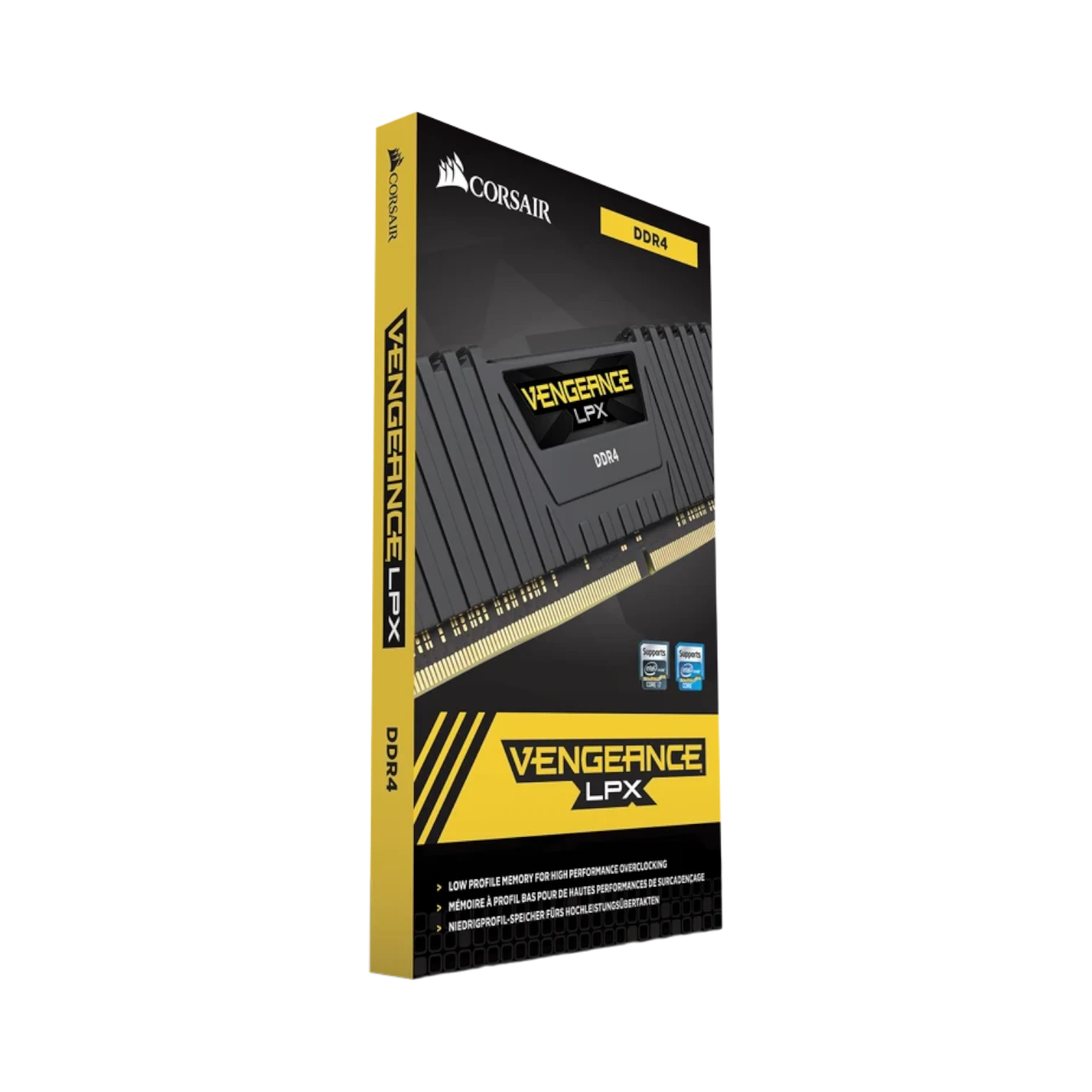 CORSAIR VENGEANCE LPX 16GB DDR4 DRAM 2400MHz C16 Memory Kit (2 x 8GB, Black) — Being Shipped