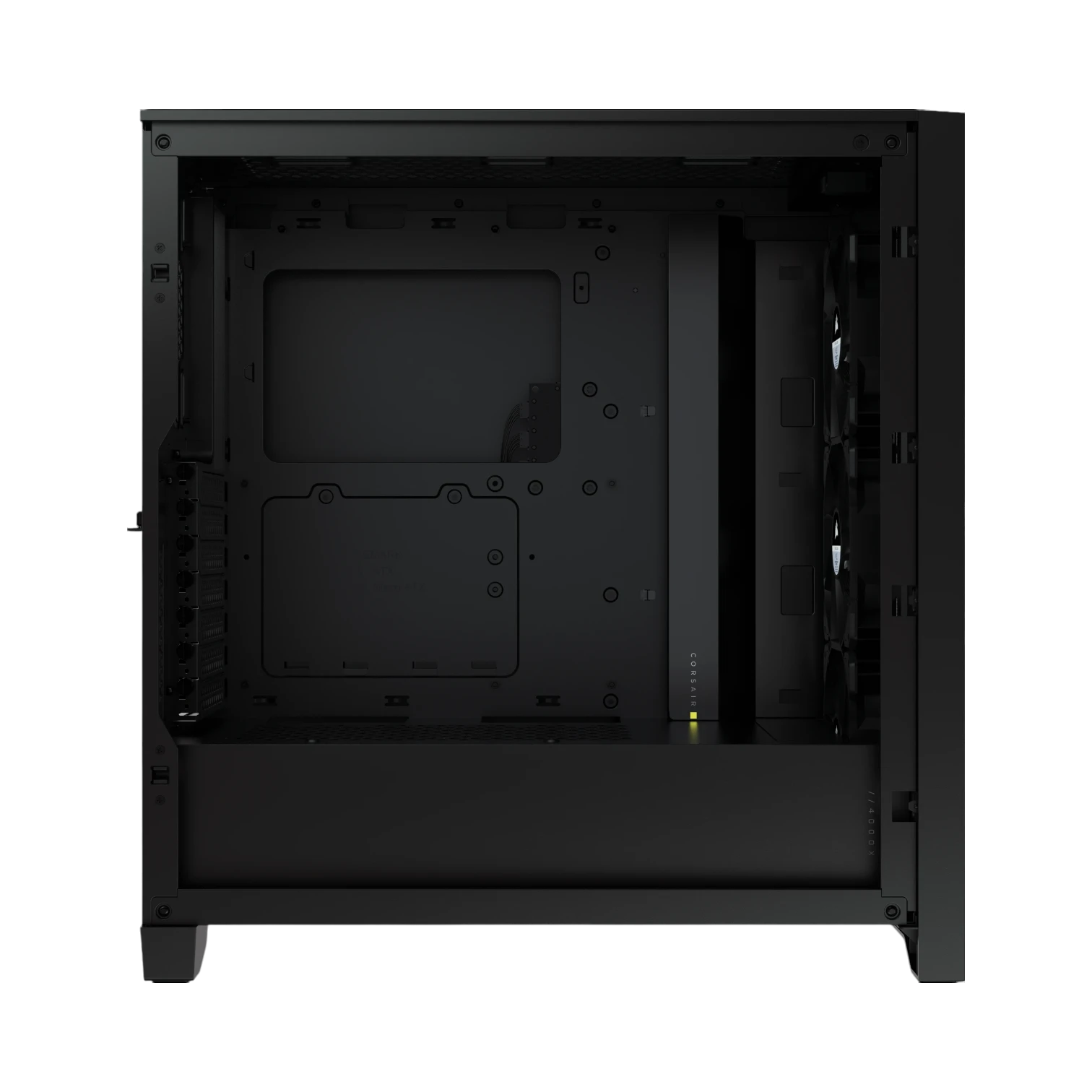 CORSAIR iCUE 4000X RGB Mid-Tower ATX Desktop Case (Black) — Being Shipped