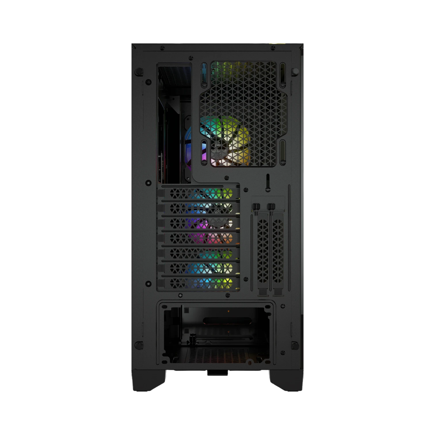 CORSAIR iCUE 4000X RGB Mid-Tower ATX Desktop Case (Black) — Being Shipped