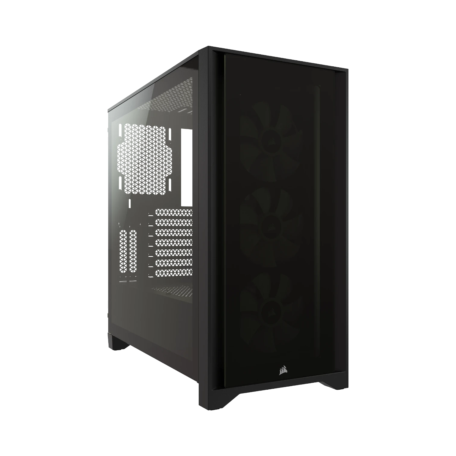 CORSAIR iCUE 4000X RGB Mid-Tower ATX Desktop Case (Black) — Being Shipped