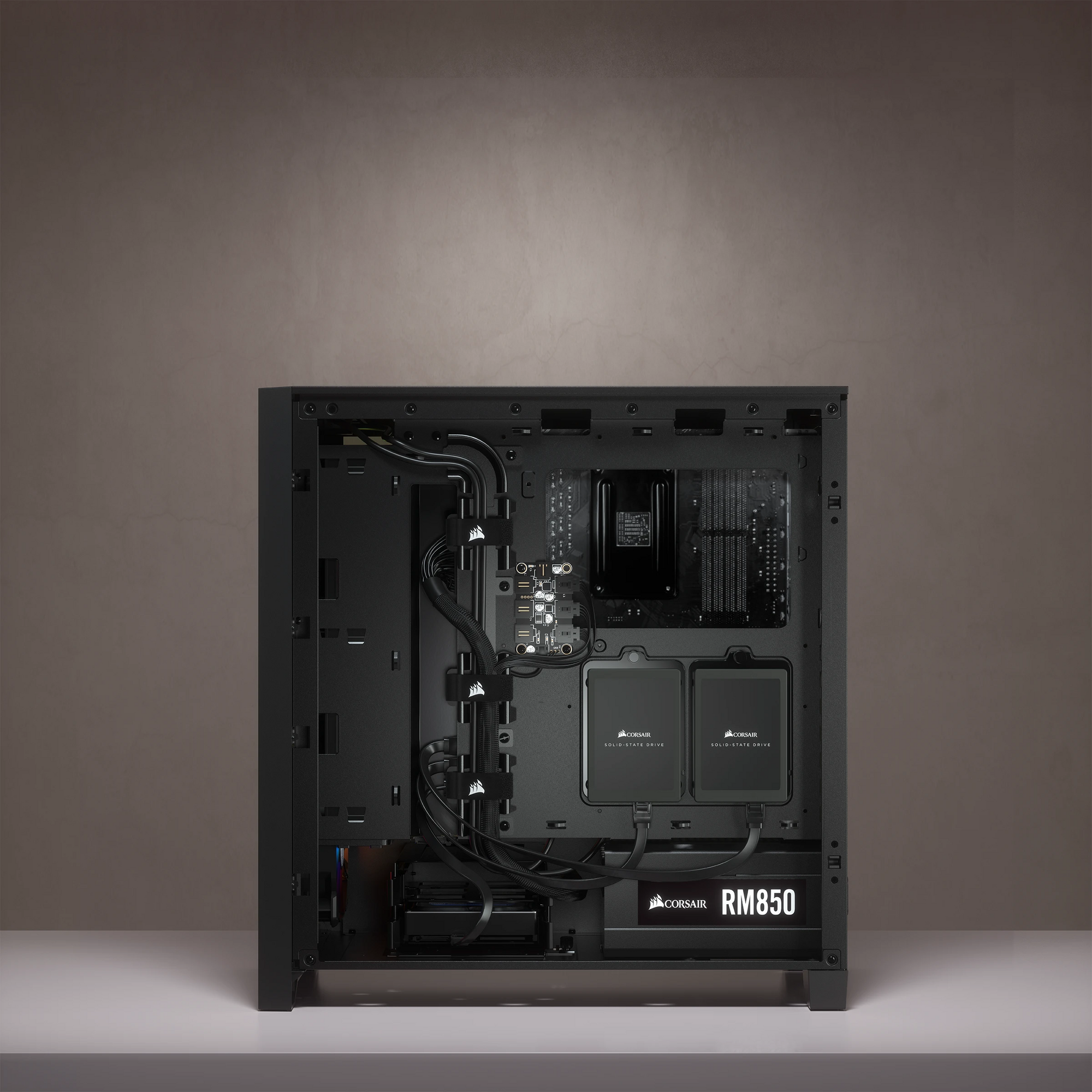 CORSAIR iCUE 4000X RGB Mid-Tower ATX Desktop Case (Black) — Being Shipped