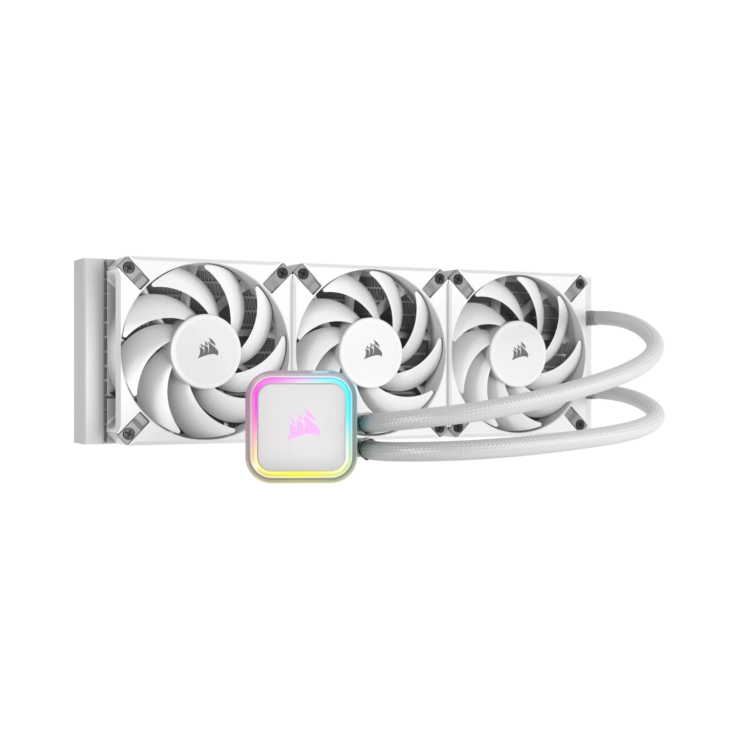 CORSAIR iCUE H150i RGB ELITE Liquid CPU Cooler (White) — Being Shipped