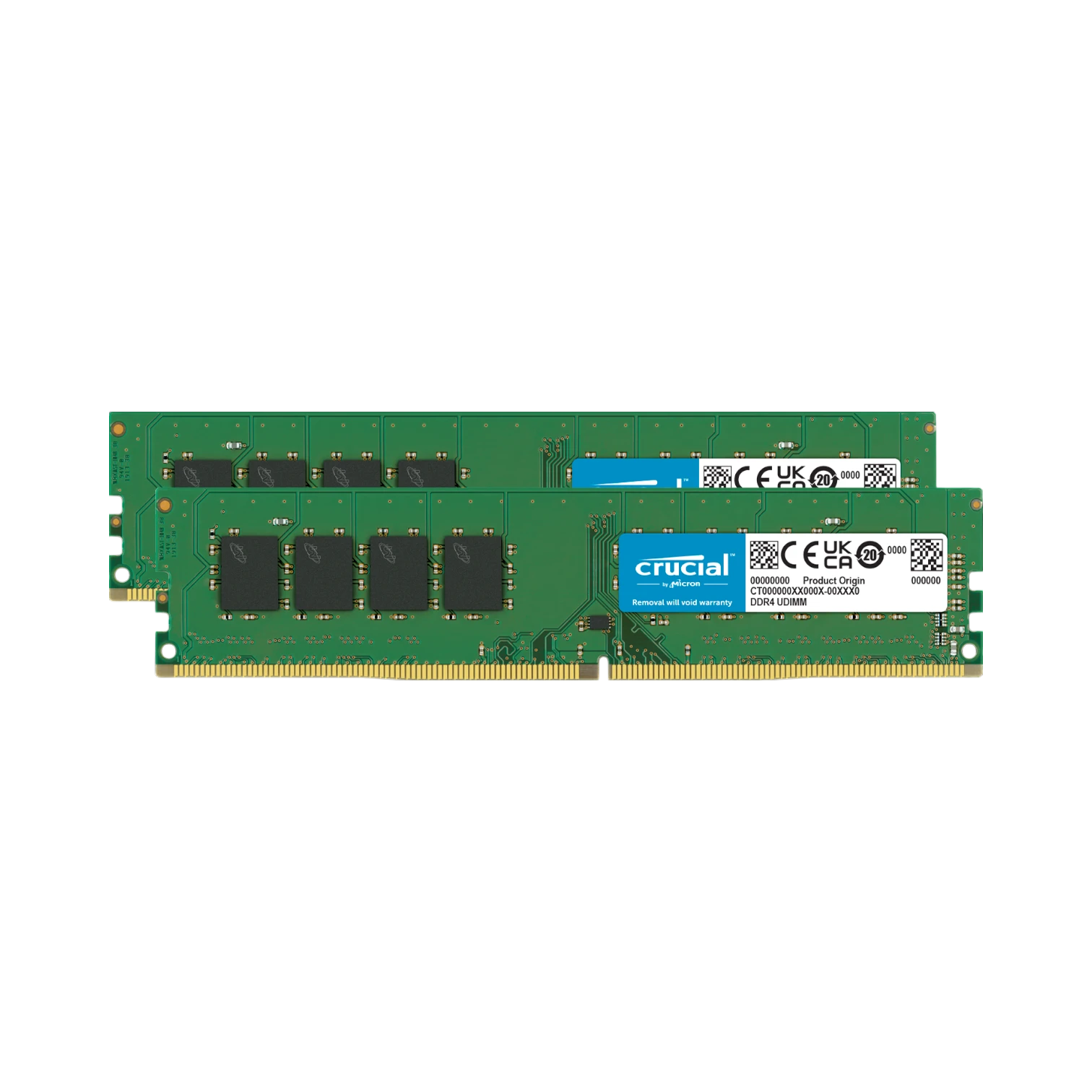 Crucial 32GB DDR4 2400 MHz UDIMM Memory Kit (2 x 16GB) — Being Shipped