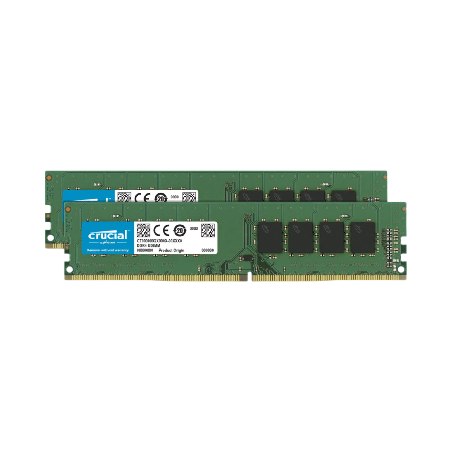 Crucial 64GB Desktop DDR4 2666 MHz UDIMM Memory Kit (2 x 32GB) — Being Shipped