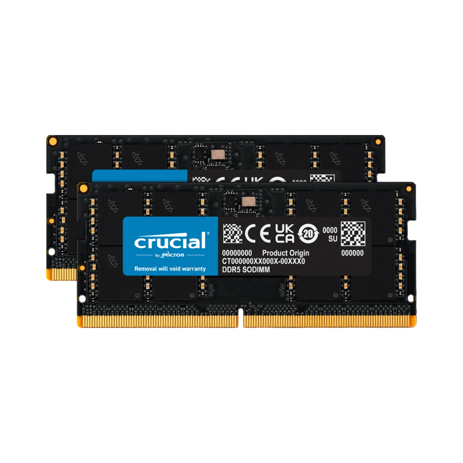 Crucial 64GB Laptop DDR5 5600 MHz SO-DIMM Memory Kit (2 x 32GB) — Being Shipped