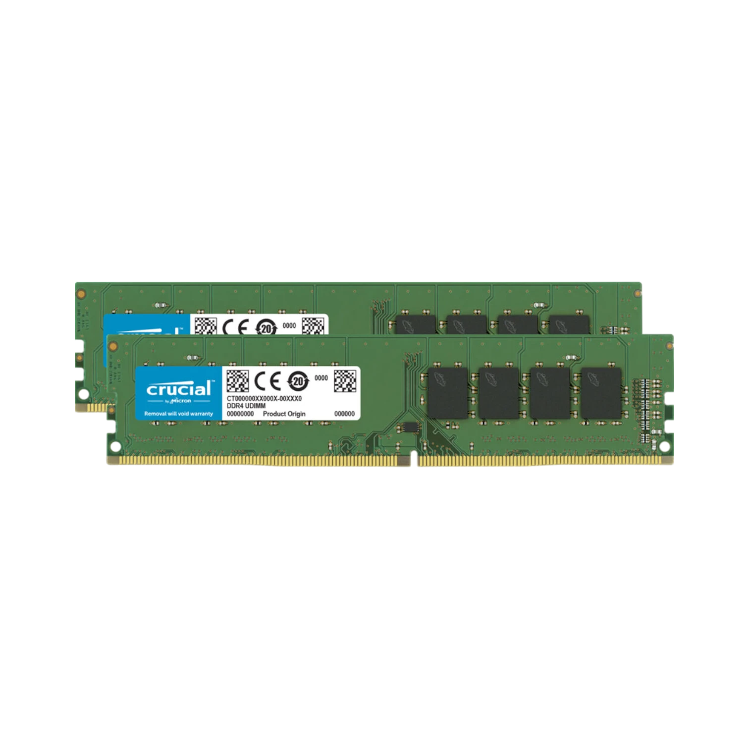 Crucial 32GB Desktop DDR4 2666 MHz UDIMM Memory Kit (2 x 16GB) — Being Shipped