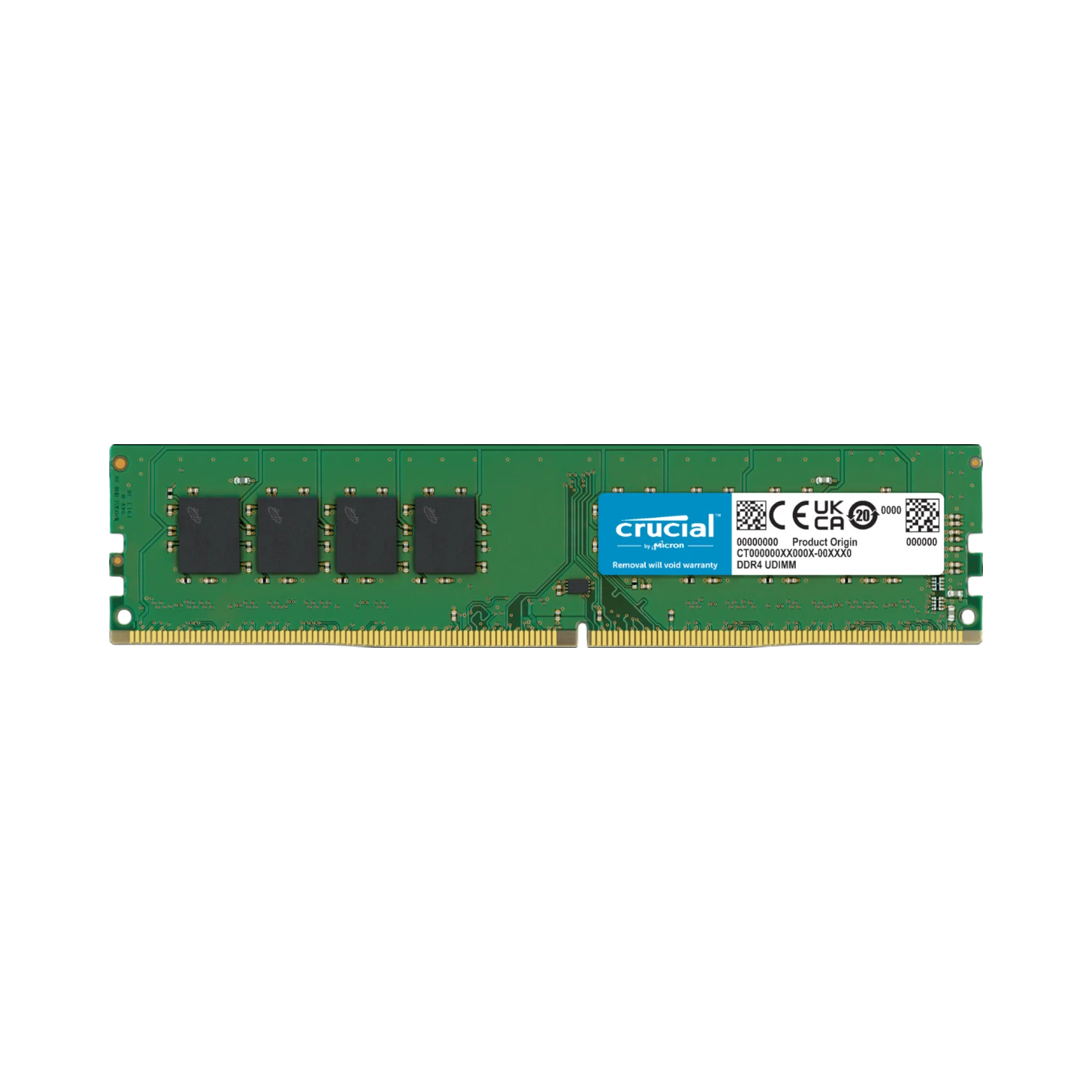 Crucial 8GB DDR4 2400 MHz UDIMM Memory Module — Being Shipped