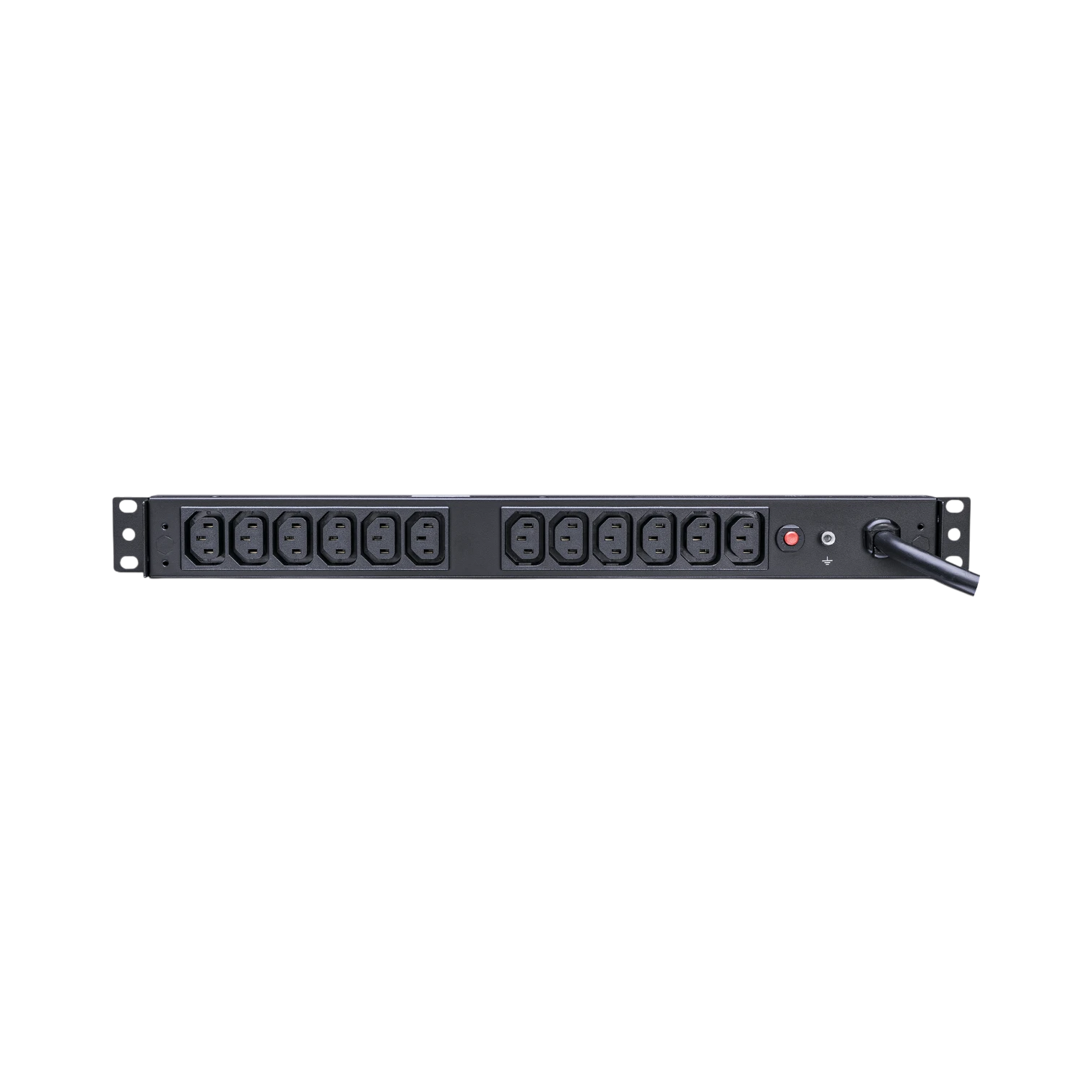 CyberPower PDU20BHVT12R Basic Series 1 RU 12-Rear-Outlet PDU — Being Shipped