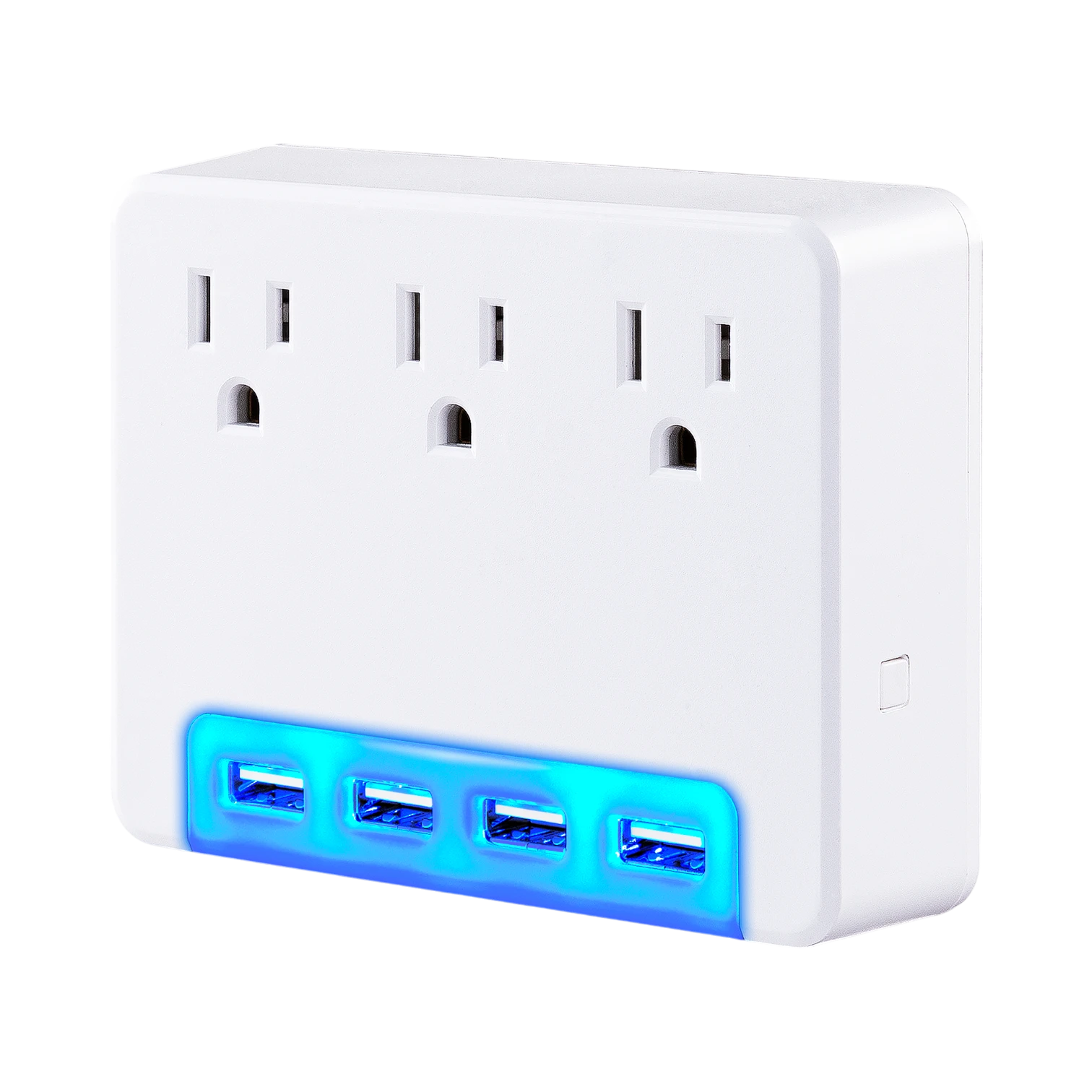 CyberPower P3WUH 3-Outlet Adapter with Backlit USB (Tamper-Resistant) — Being Shipped