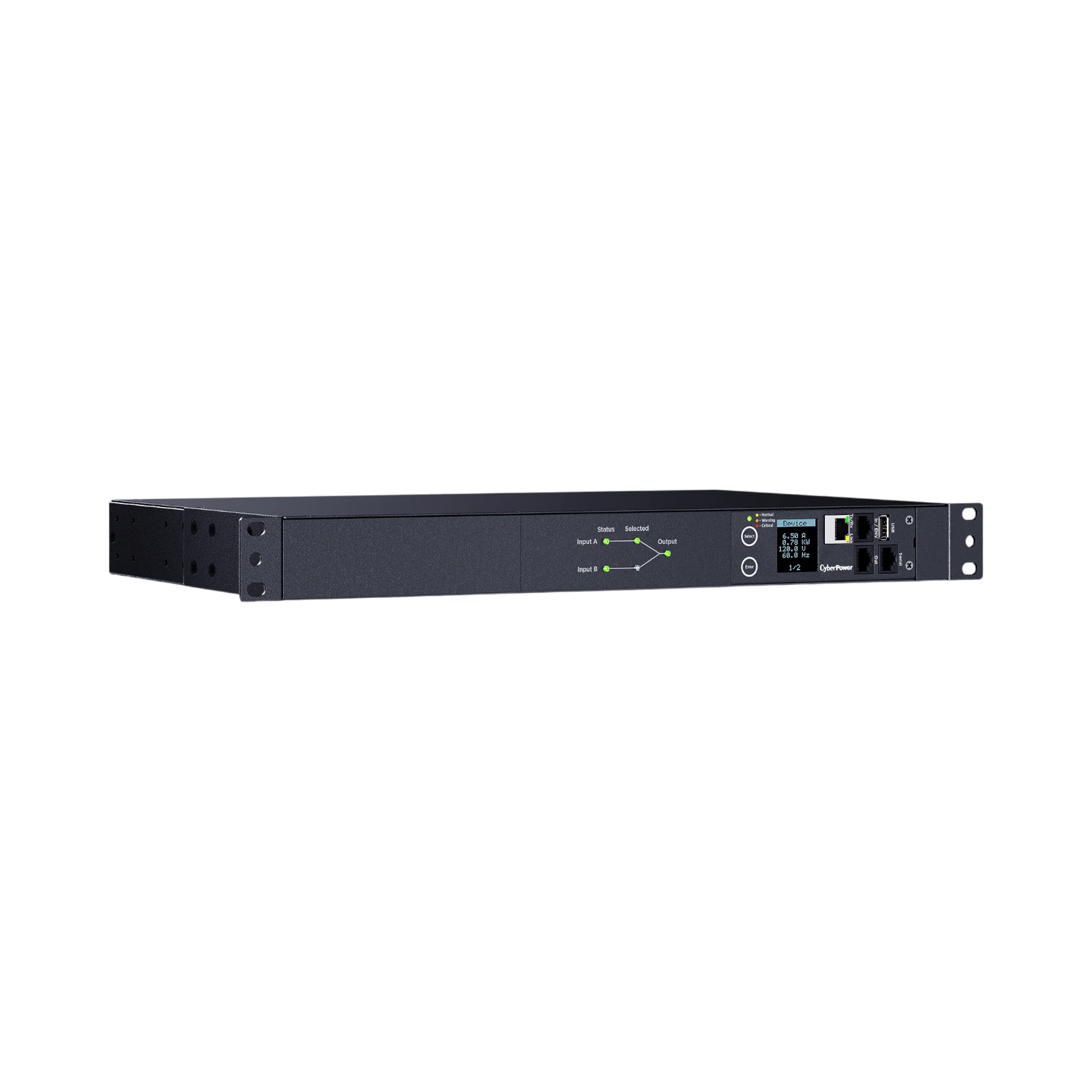 CyberPower PDU44002 Switched ATS PDU (20A, 100 to 120 VAC) — Being Shipped