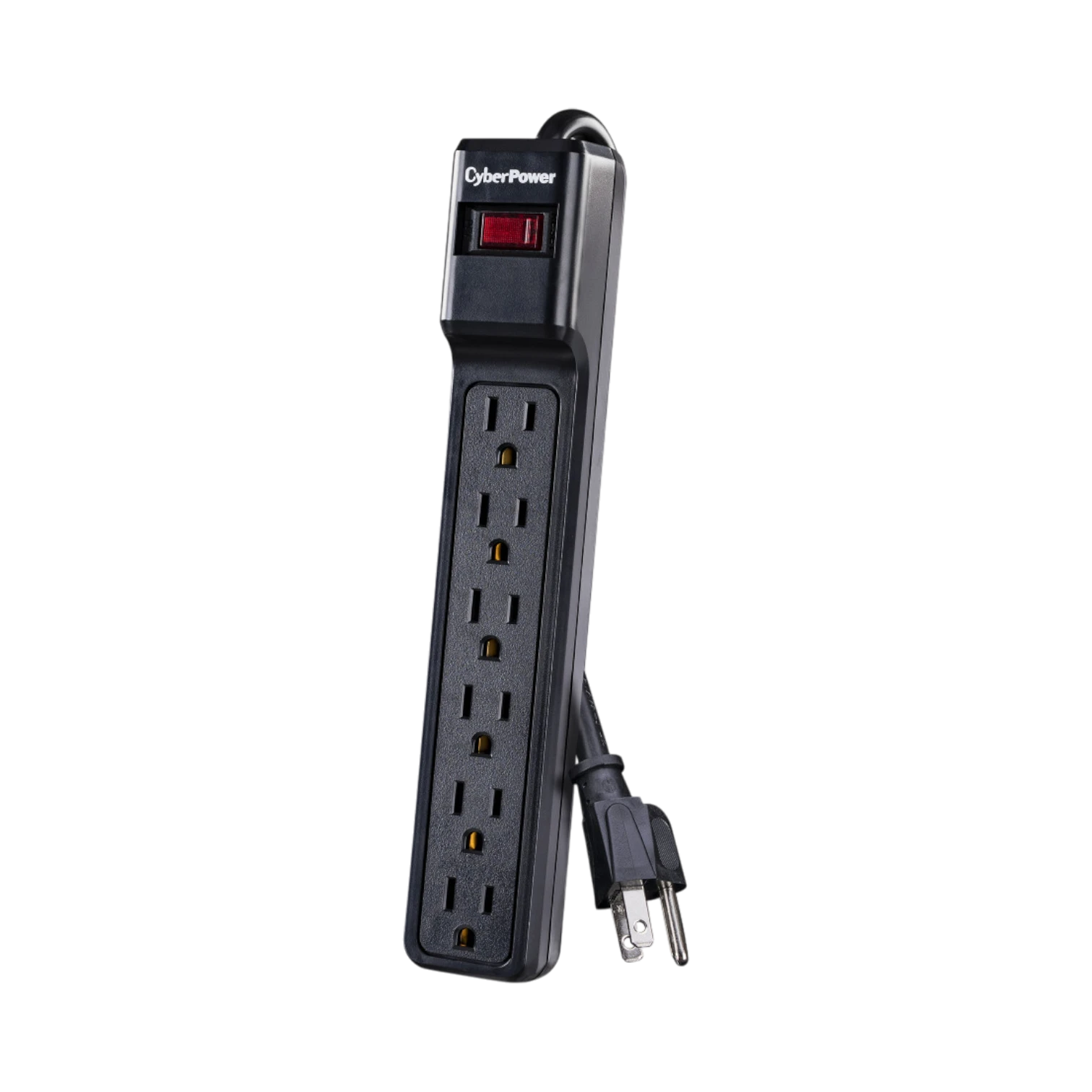 CyberPower CSB6012 6-Outlet Essential Series Surge Protector (Black) — Being Shipped