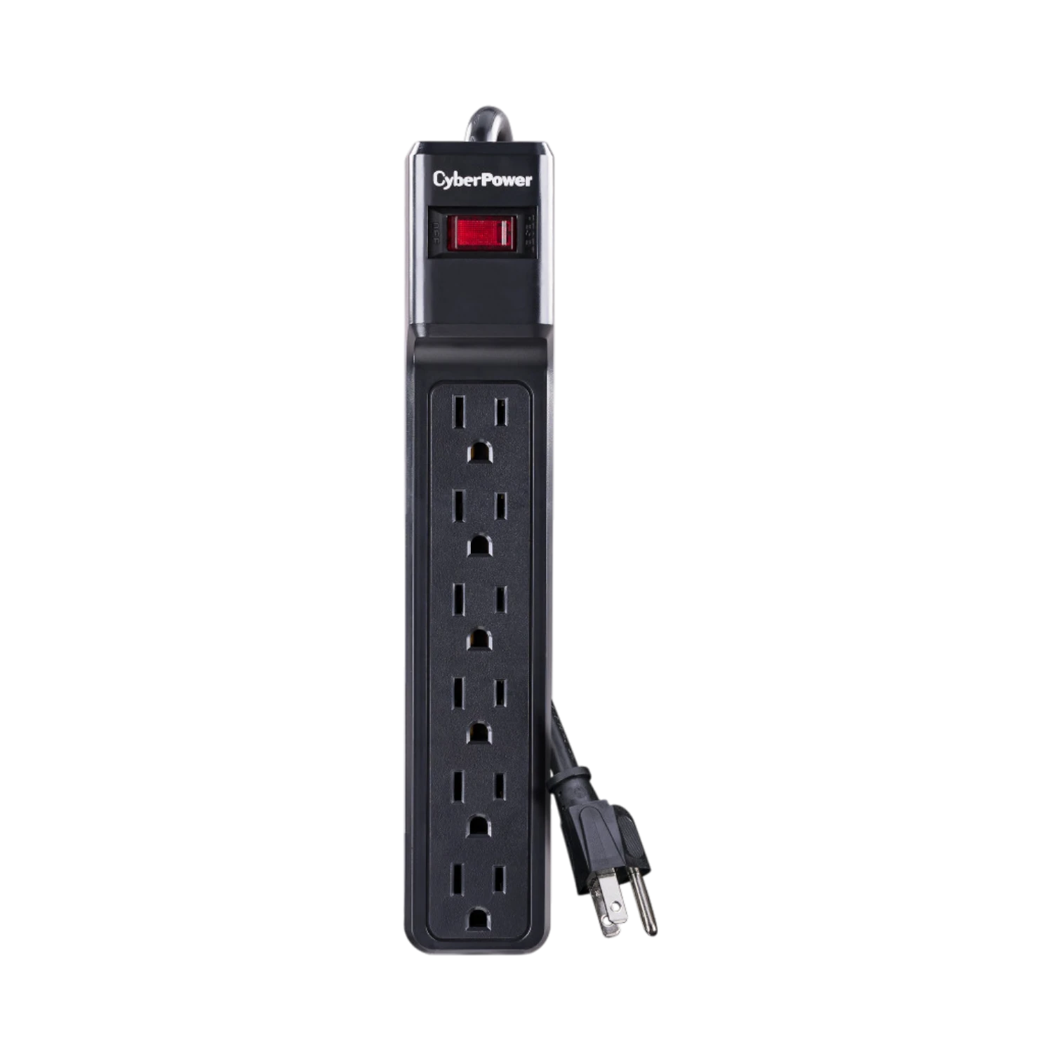 CyberPower CSB6012 6-Outlet Essential Series Surge Protector (Black) — Being Shipped