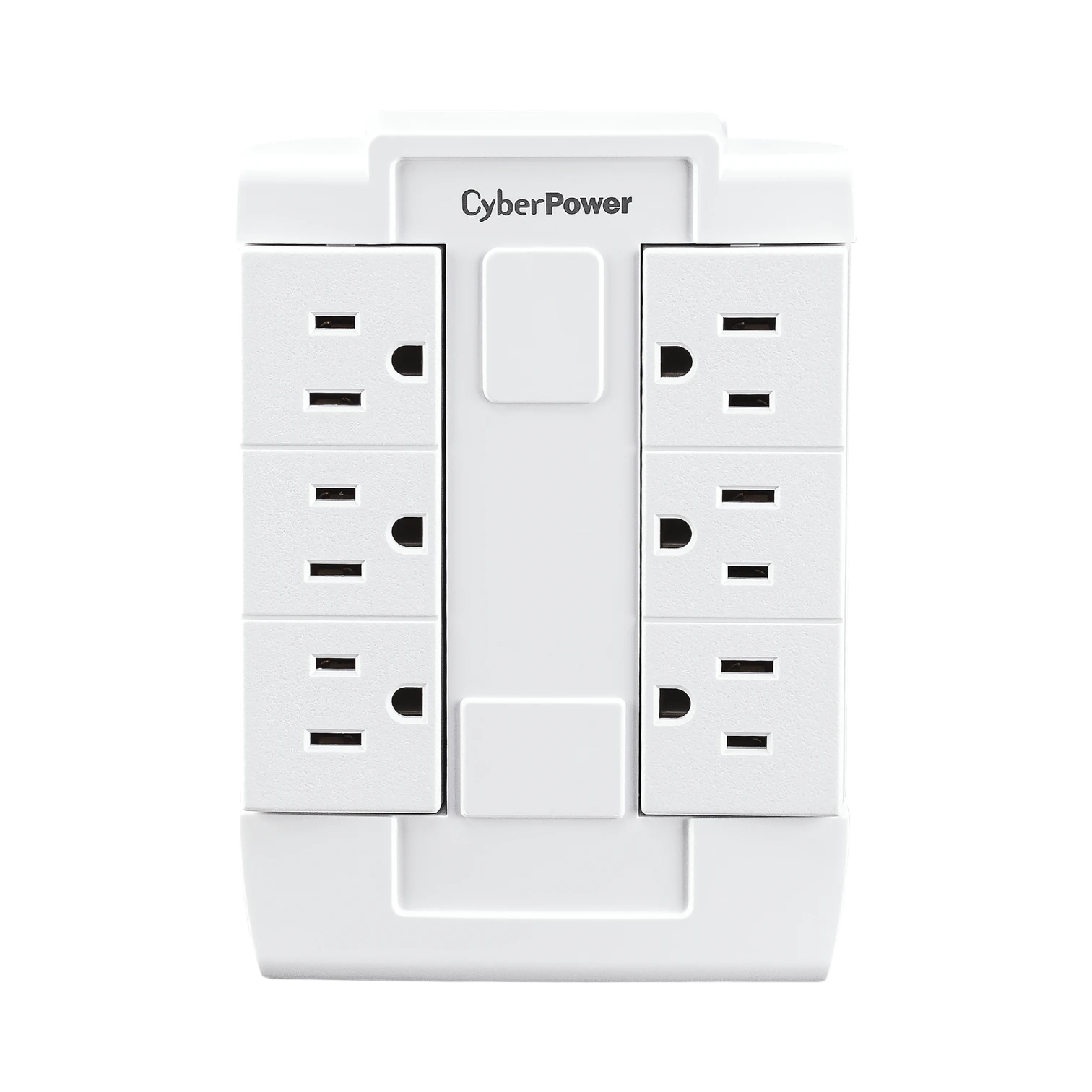 CyberPower GT600P Swivel Wall Tap (White) — Being Shipped