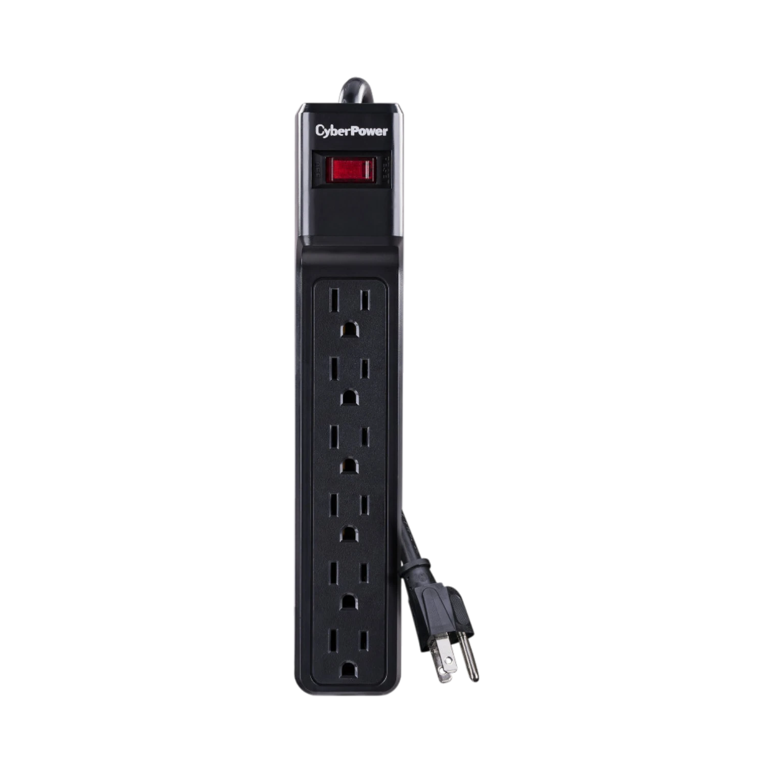 CyberPower CSB606 6-Outlet Essential Series Surge Protector (Black) — Being Shipped