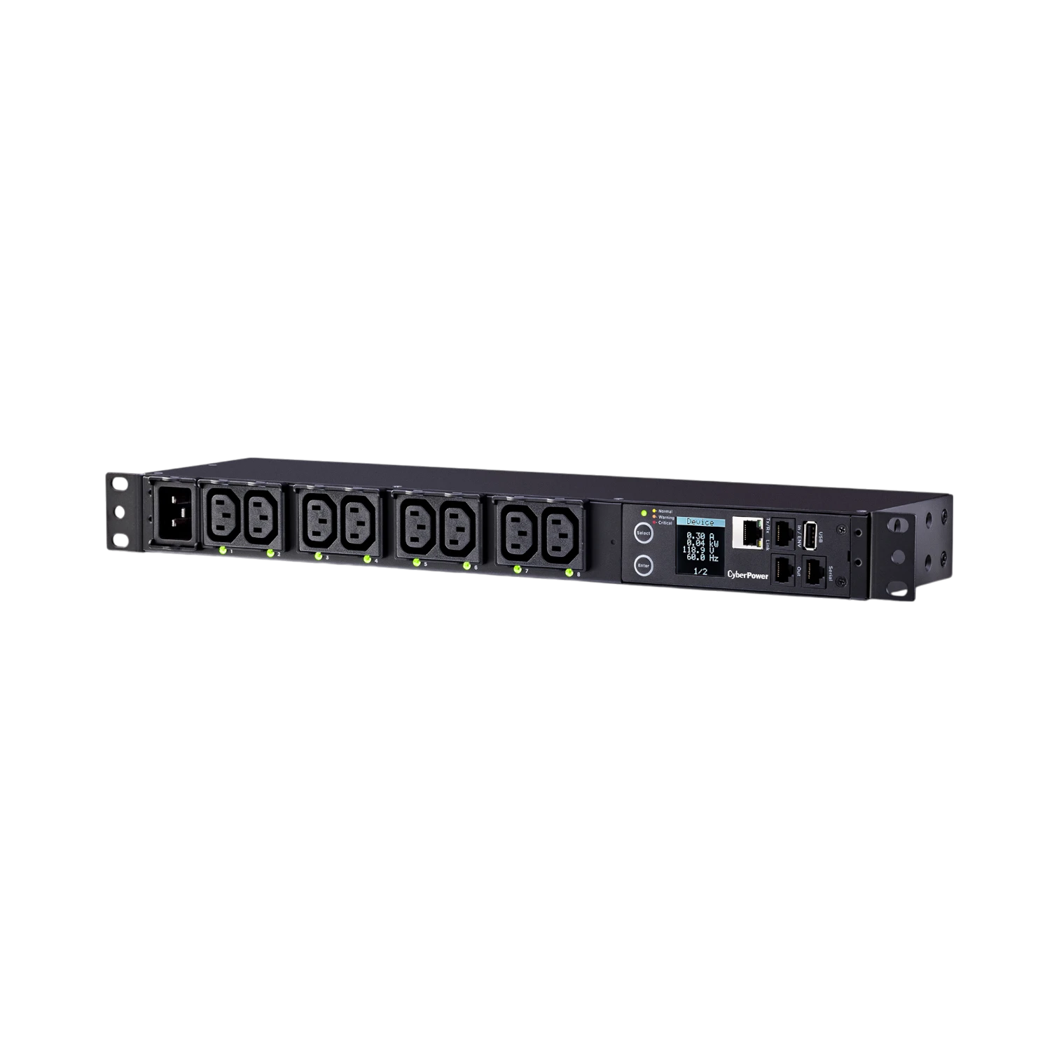 CyberPower PDU81006 8-Outlet Switched Metered-by-Outlet PDU — Being Shipped