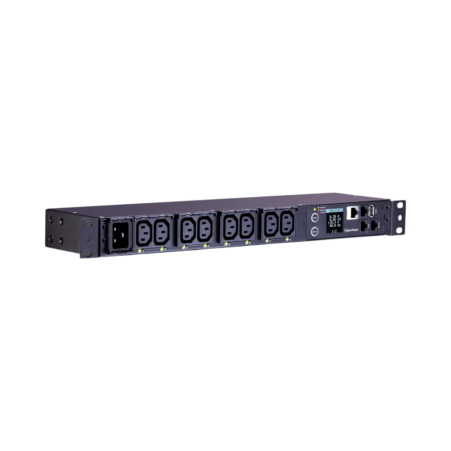 CyberPower PDU81006 8-Outlet Switched Metered-by-Outlet PDU — Being Shipped