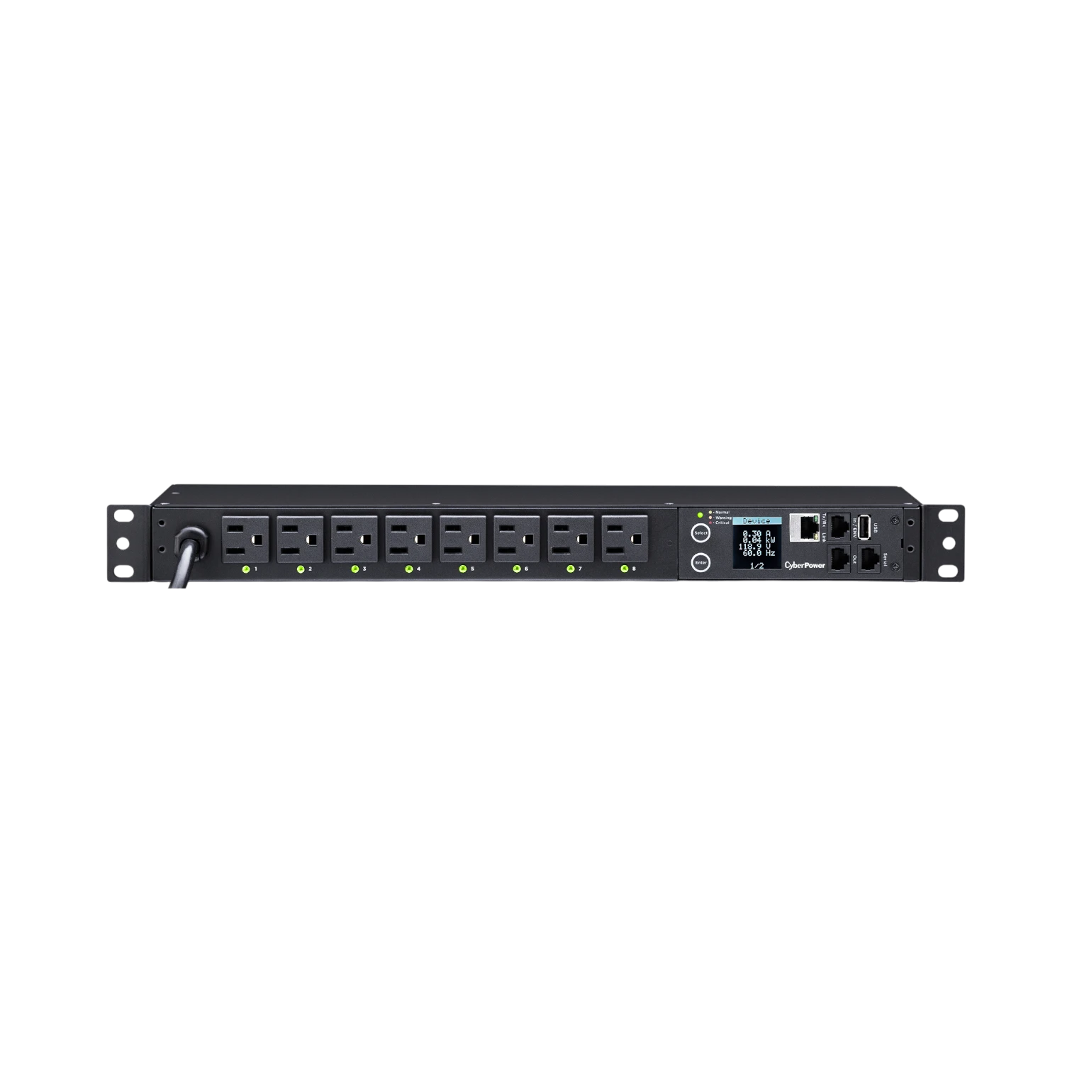 CyberPower PDU81001 Switched Metered-by-Outlet Power Distribution Unit — Being Shipped