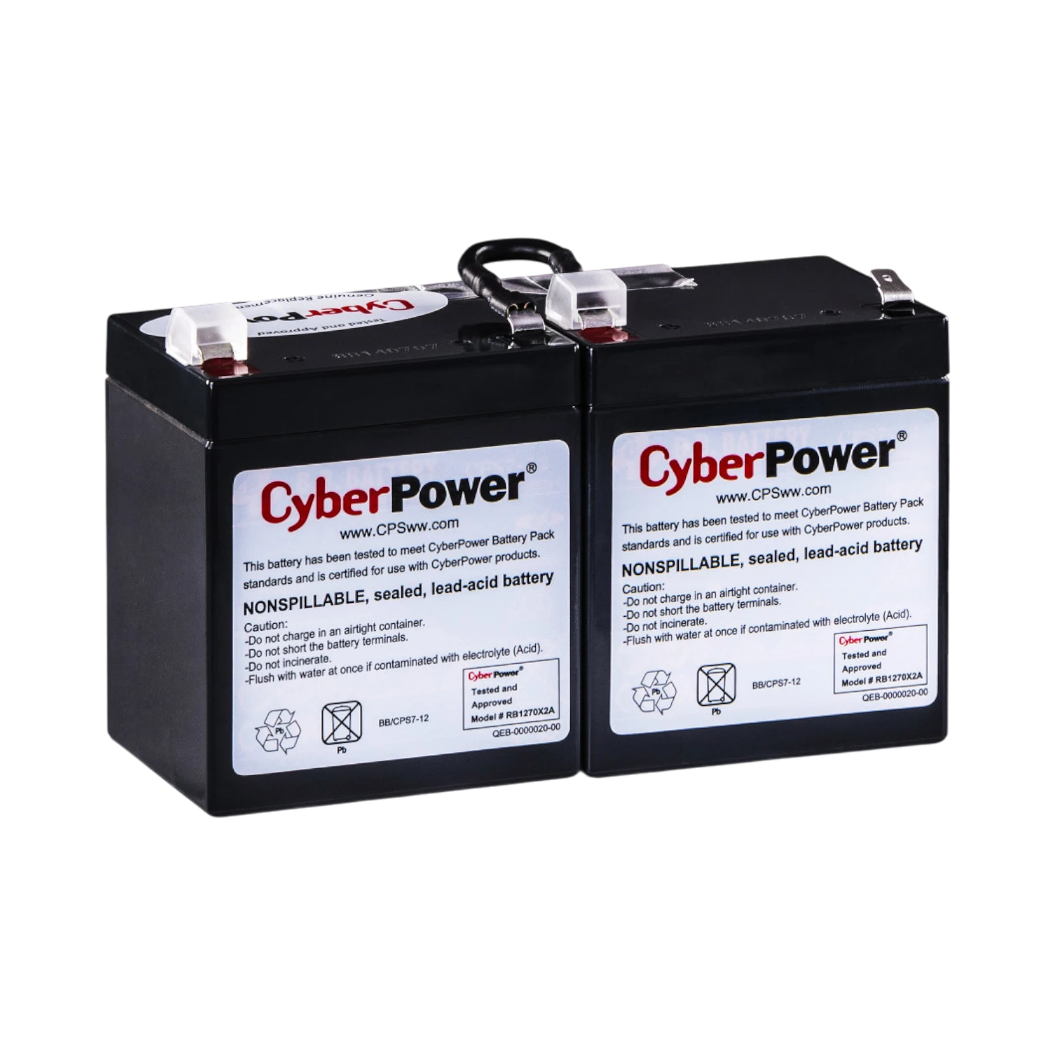 CyberPower RB1270X2A UPS Replacement Battery Cartridges — Being Shipped