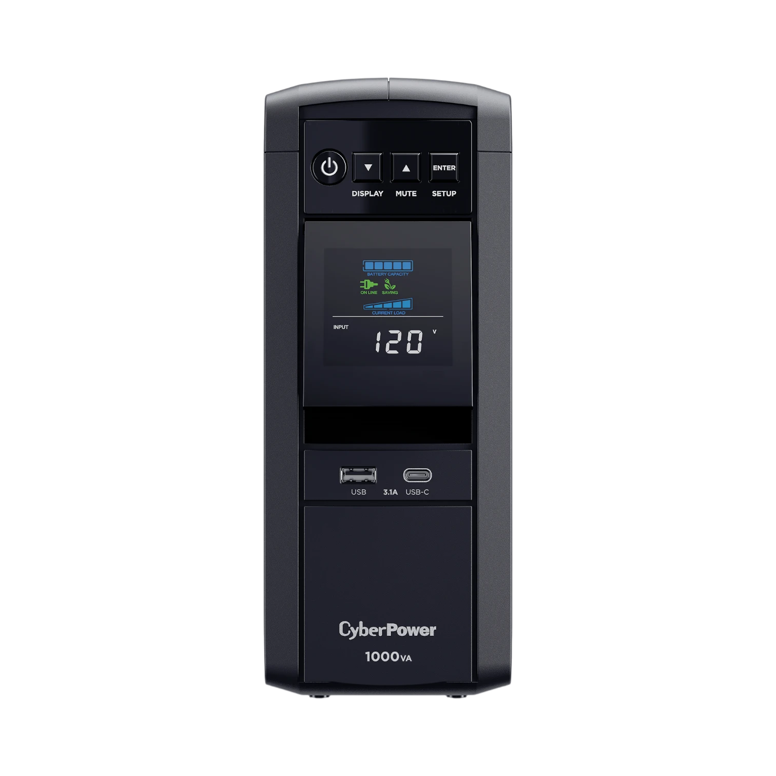 CyberPower 1000VA/600W PFC Sinewave LCD Mini-Tower UPS System — Being Shipped