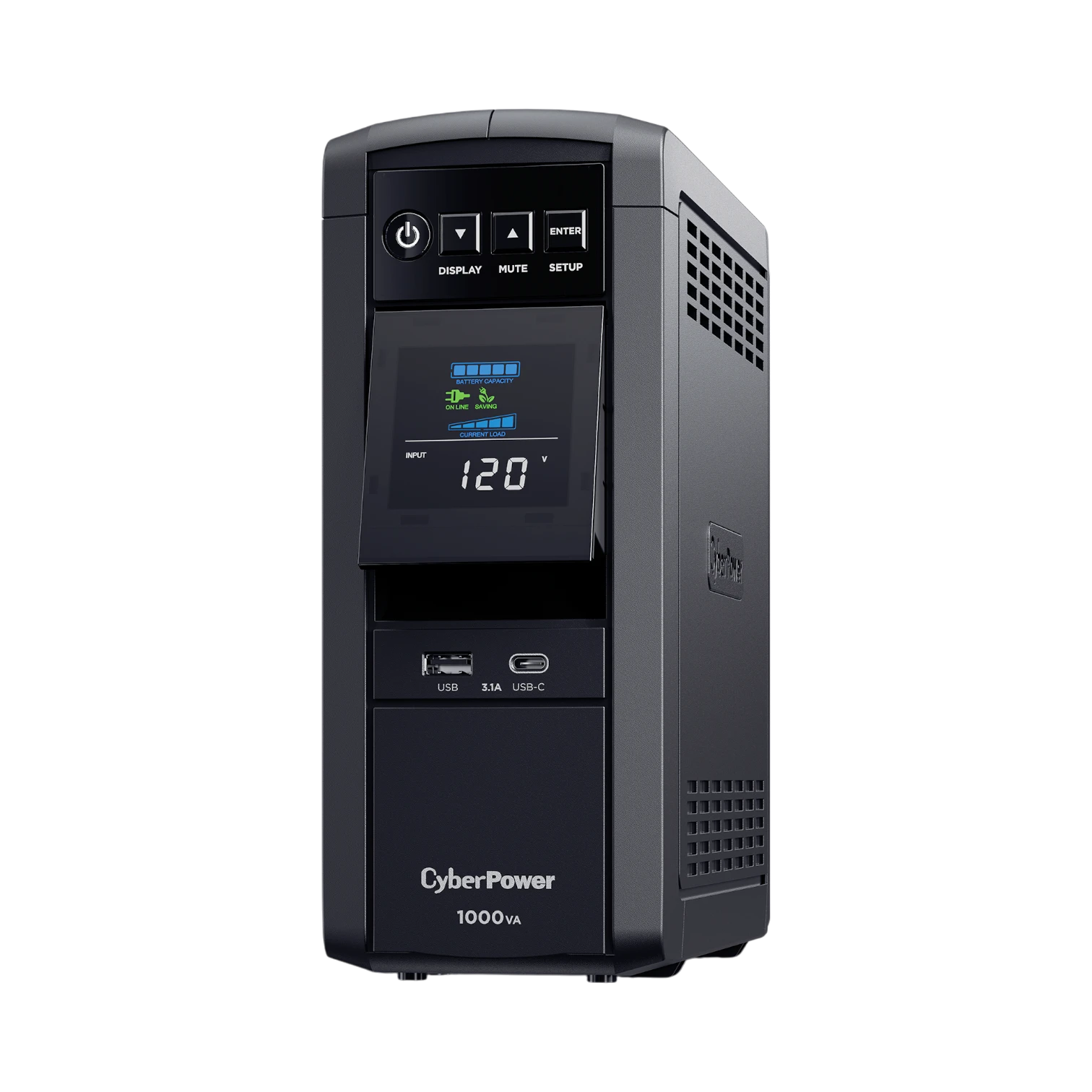 CyberPower 1000VA/600W PFC Sinewave LCD Mini-Tower UPS System — Being Shipped