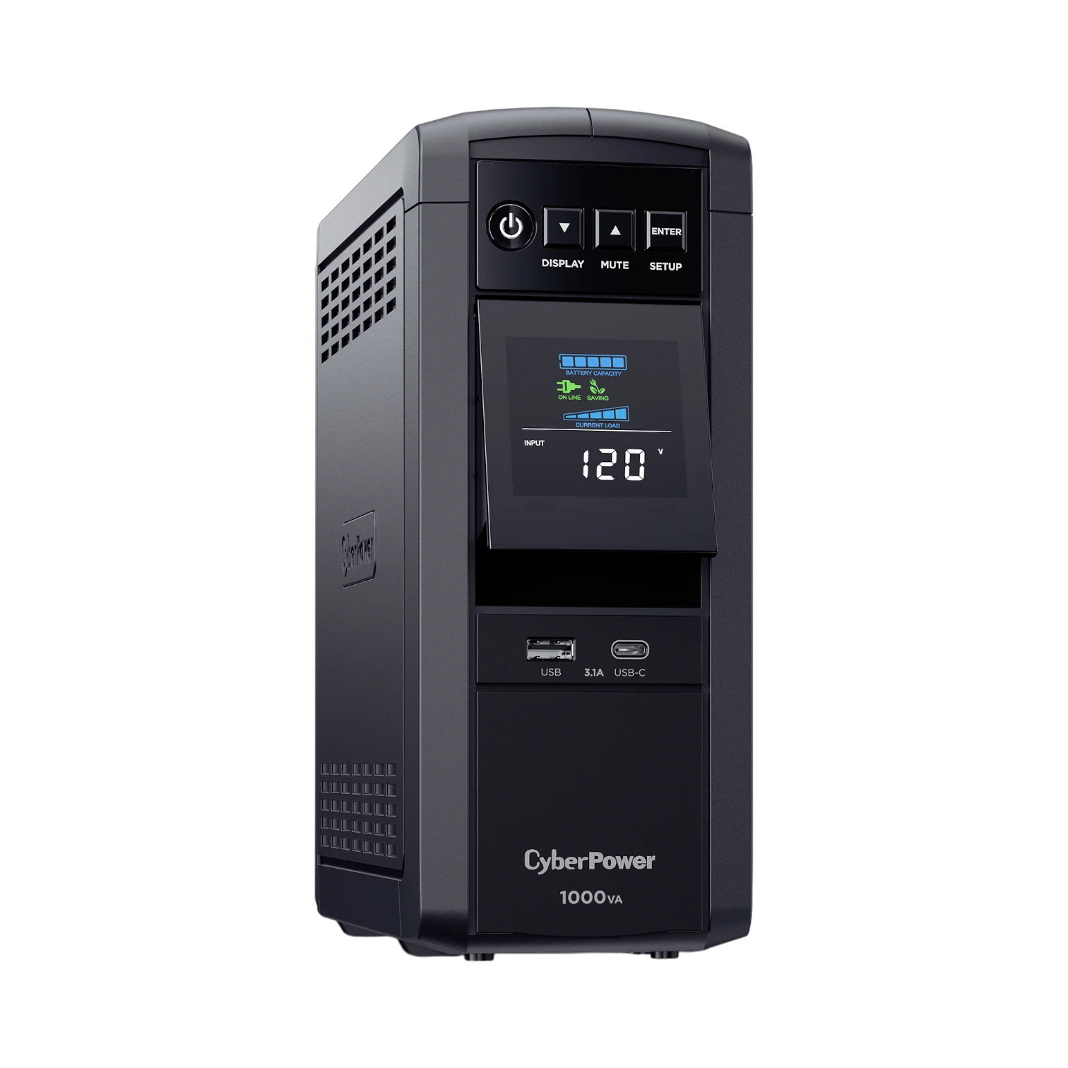 CyberPower 1000VA/600W PFC Sinewave LCD Mini-Tower UPS System — Being Shipped