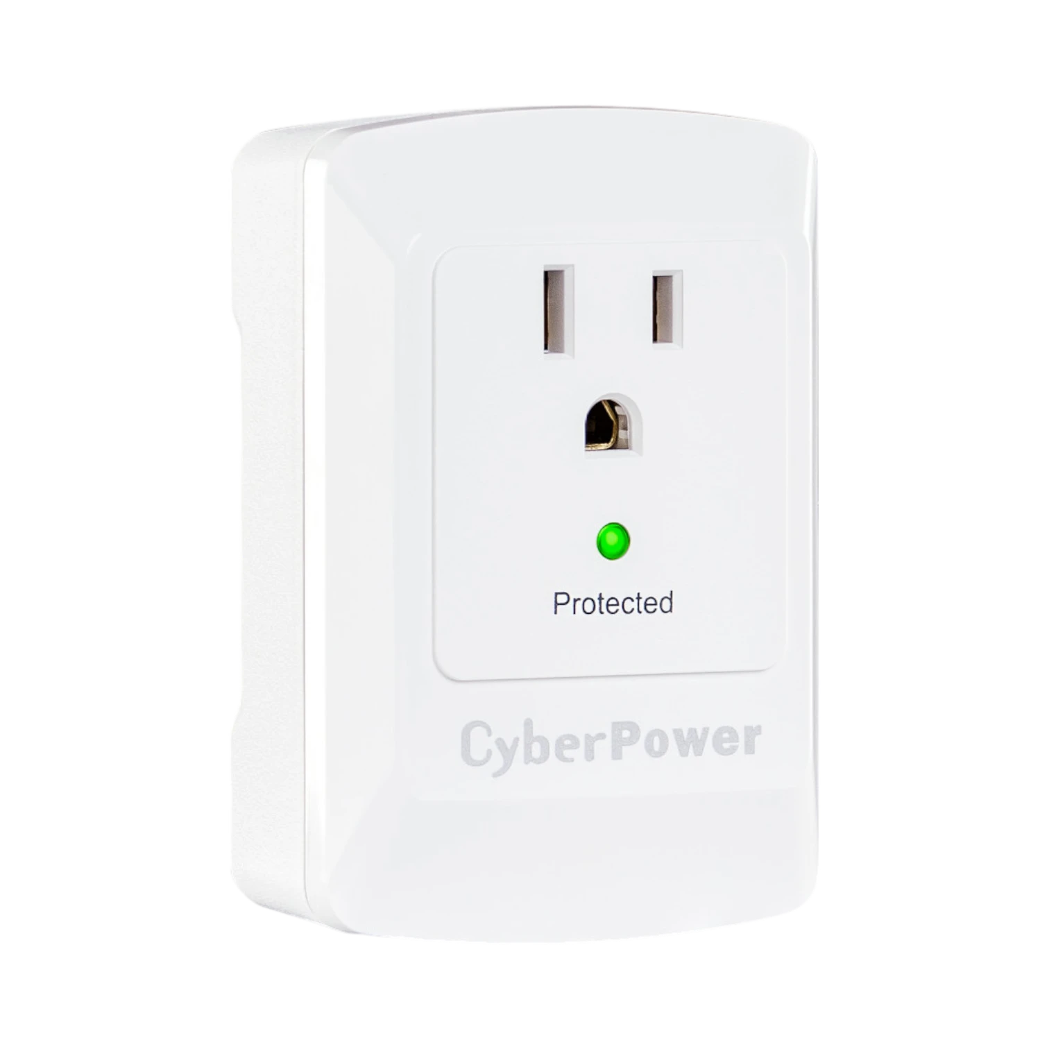 CyberPower CSB100W Single Outlet Wall-Tap Surge Protector — Being Shipped