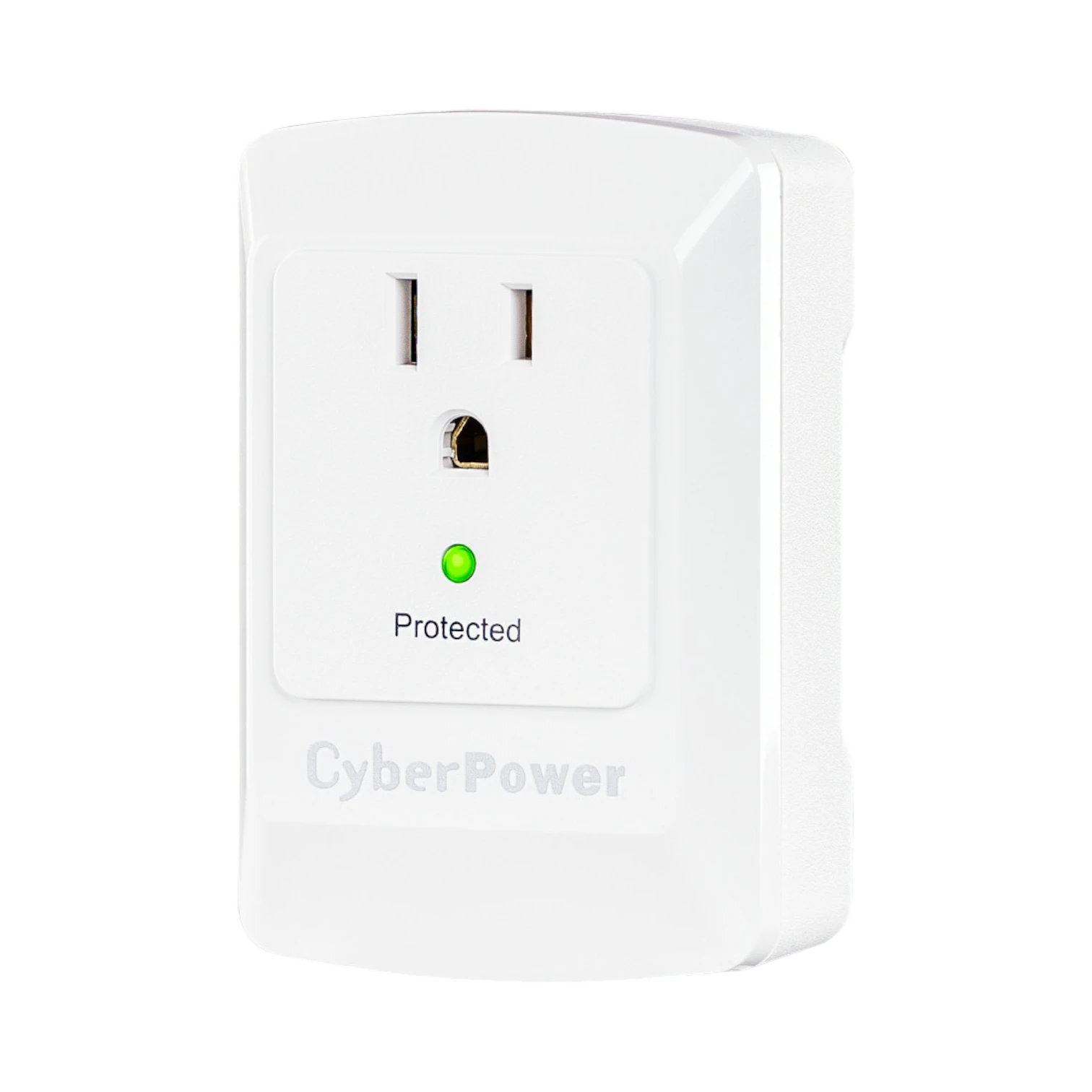 CyberPower CSB100W Single Outlet Wall-Tap Surge Protector — Being Shipped