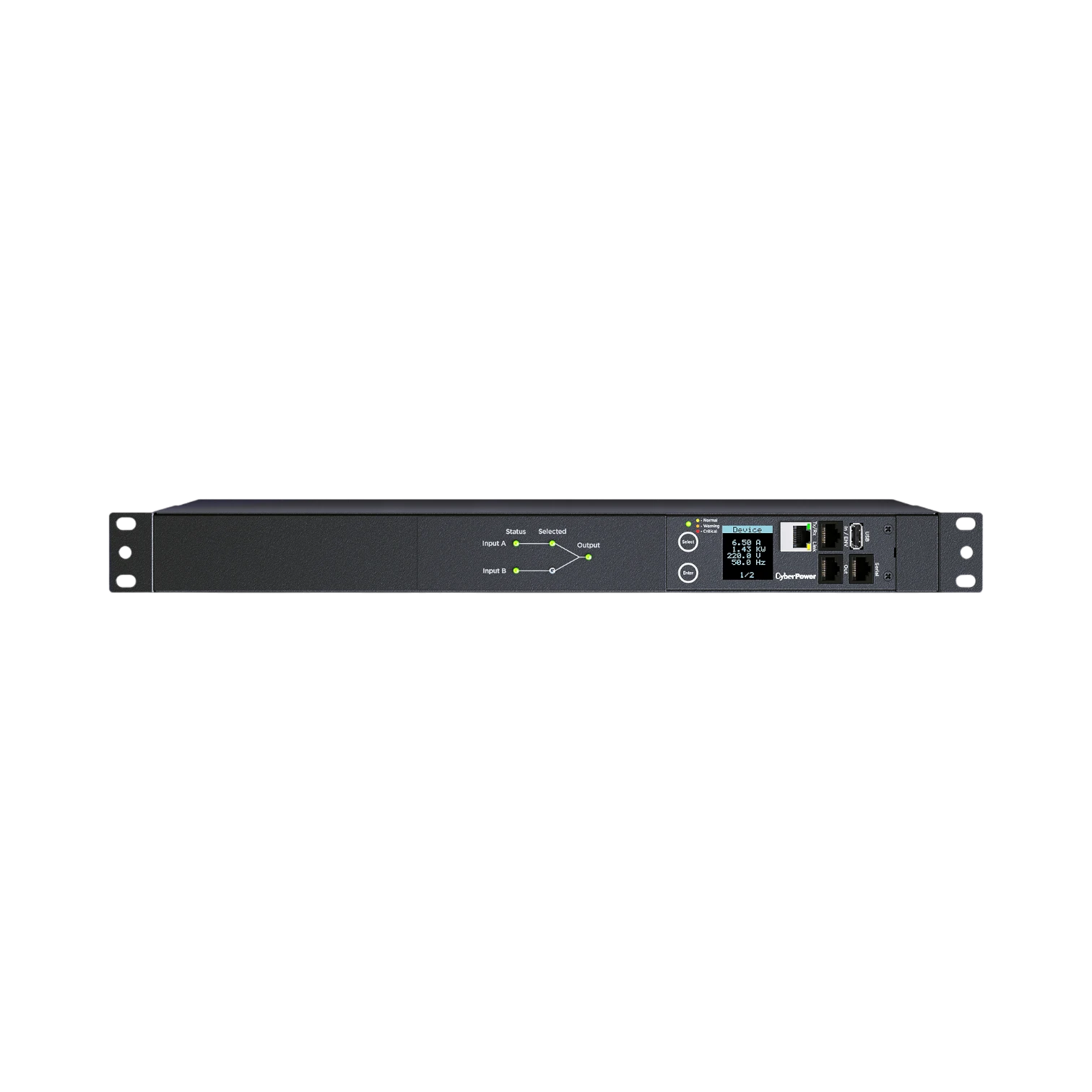 CyberPower PDU44002 Switched ATS PDU (20A, 200 to 240 VAC) — Being Shipped