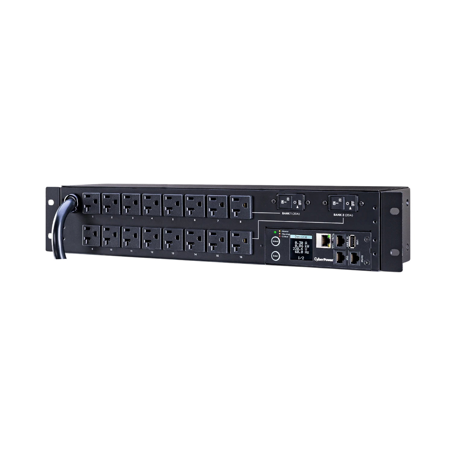 CyberPower PDU31003 16-Outlet Monitored PDU — Being Shipped